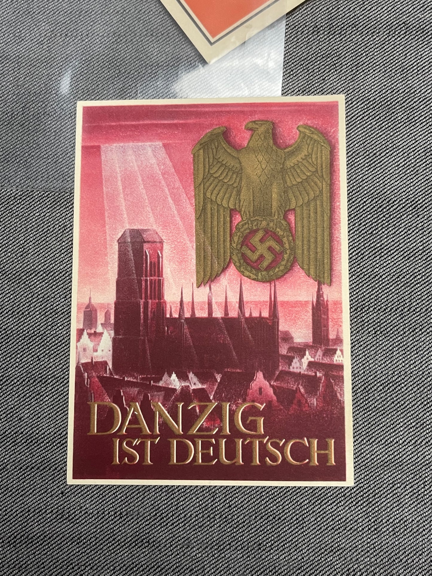 GERMAN WW2 POSTCARD LOT OF 4