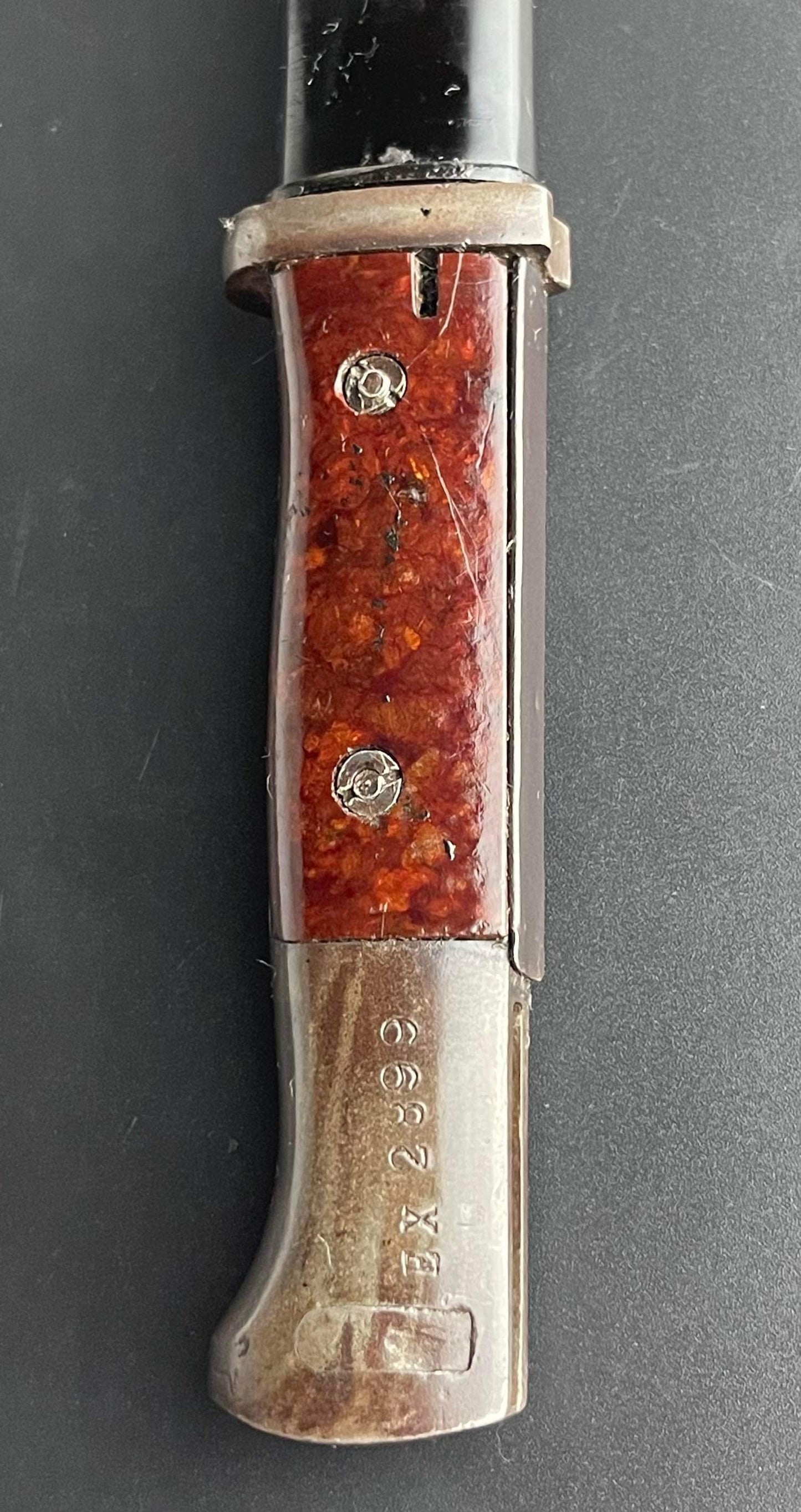 GERMAN WW2 K98 RIFLE S84/98 III PATTERN EXPORT BAYONET EX2899
