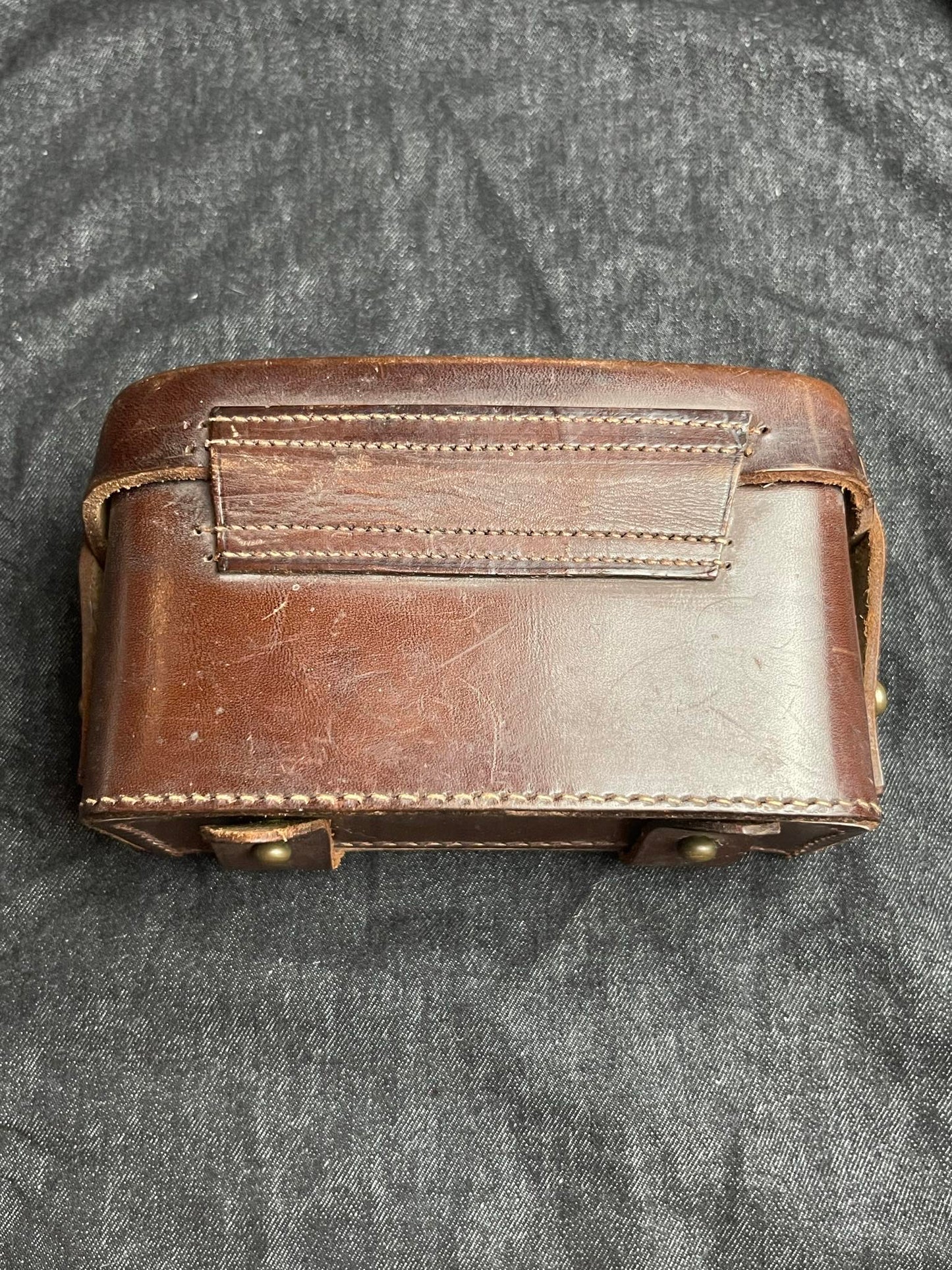GERMAN WW2 HITLER JUGEND MEDICAL POUCH W/ SUSPENDERS