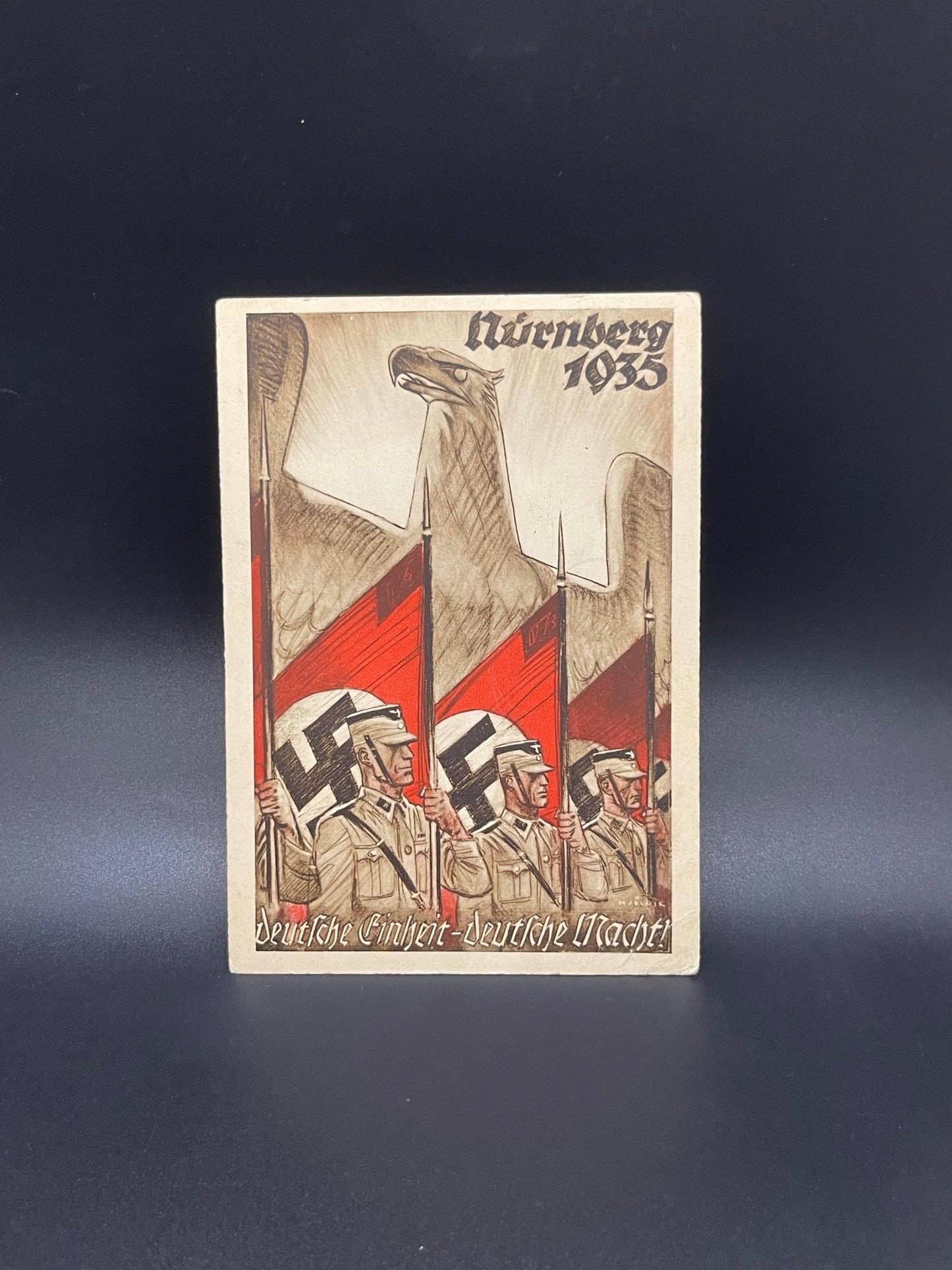 GERMAN WW2 REICHSPARTEITAG NURNBERG NSDAP RALLY 1935 POSTCARD