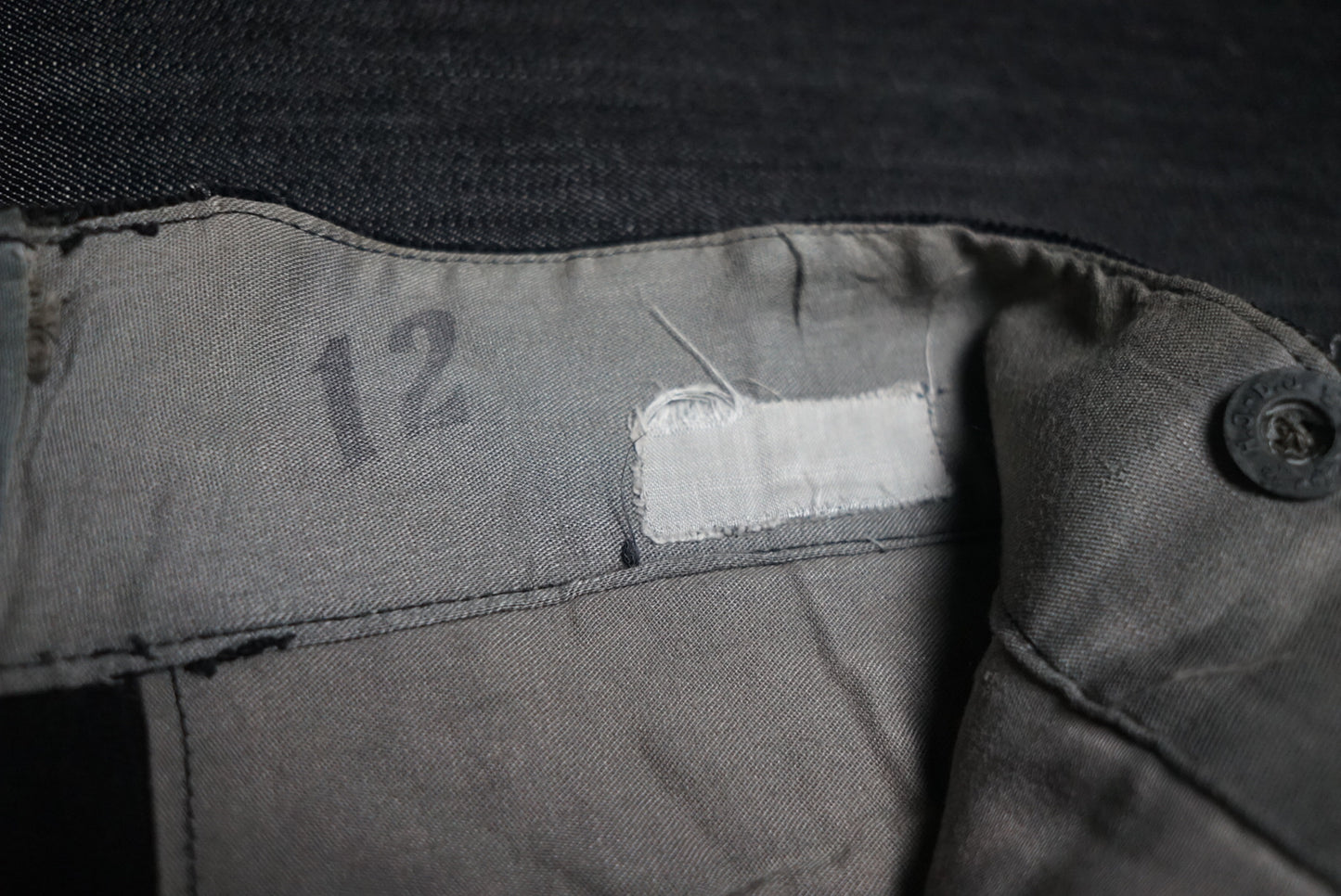 GERMAN WW2 HITLER JUGEND DEUTSCHE JUNGVOLK HJ/DJ BLACK CORDUROY SHORTS RARE
