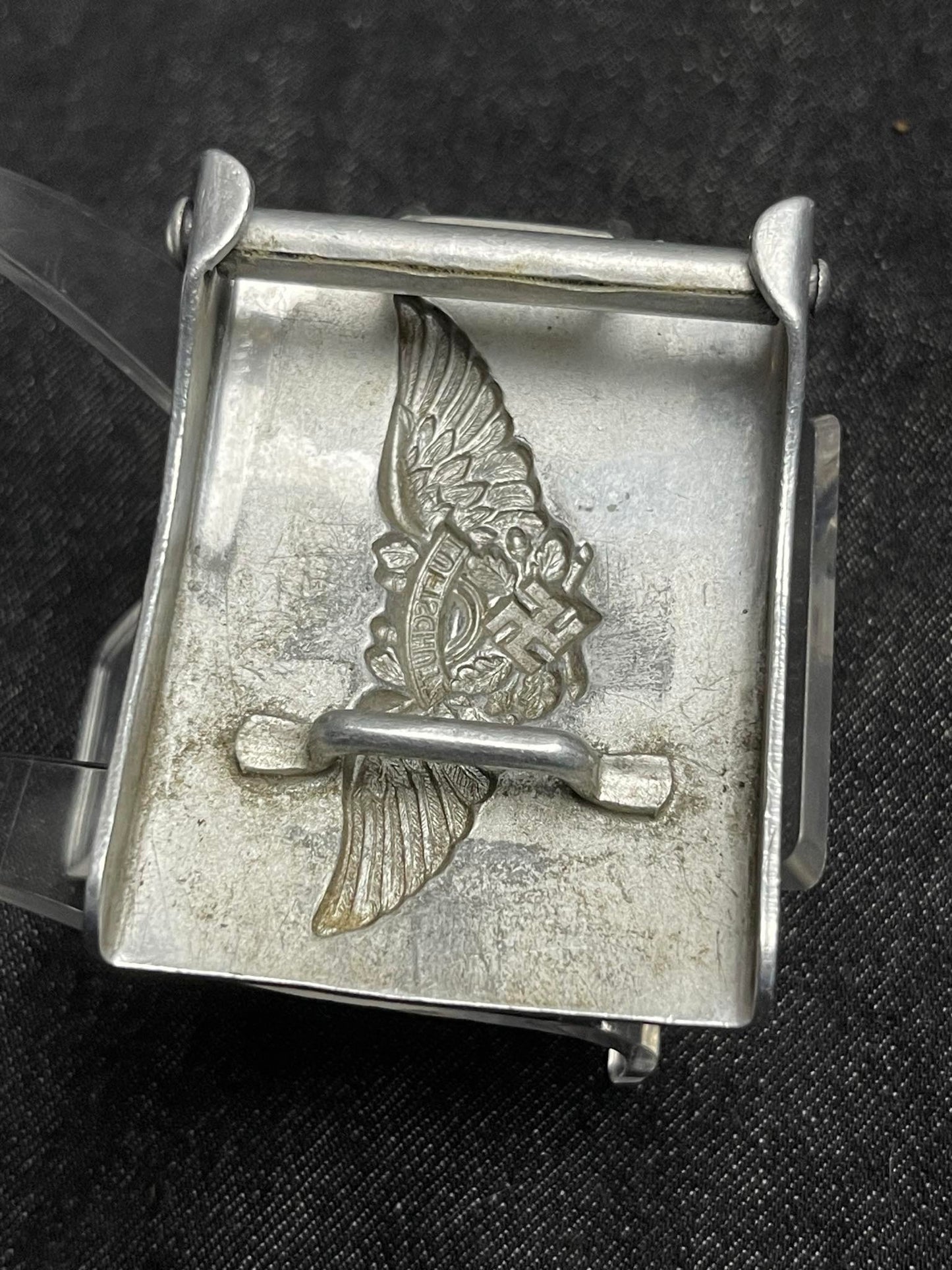 GERMAN WW2 REICHSLUFTSCHUTZBUND 'RLB' BELT BUCKLE