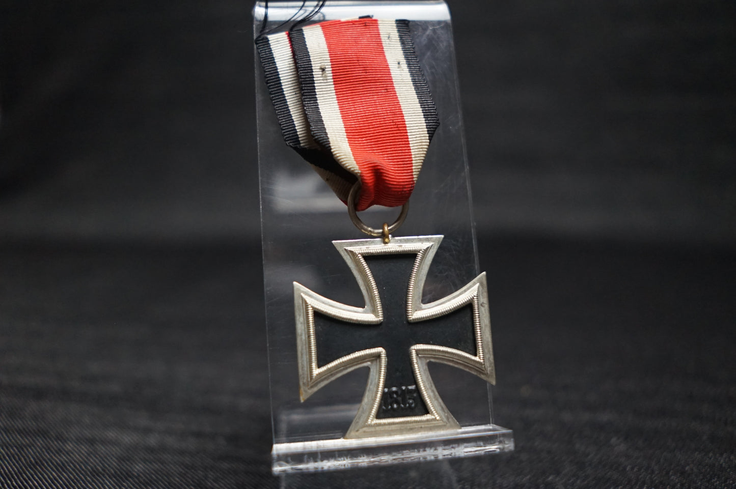 GERMAN WW2 1813-1939 IRON CROSS 2ND CLASS W/ RIBBON S&L