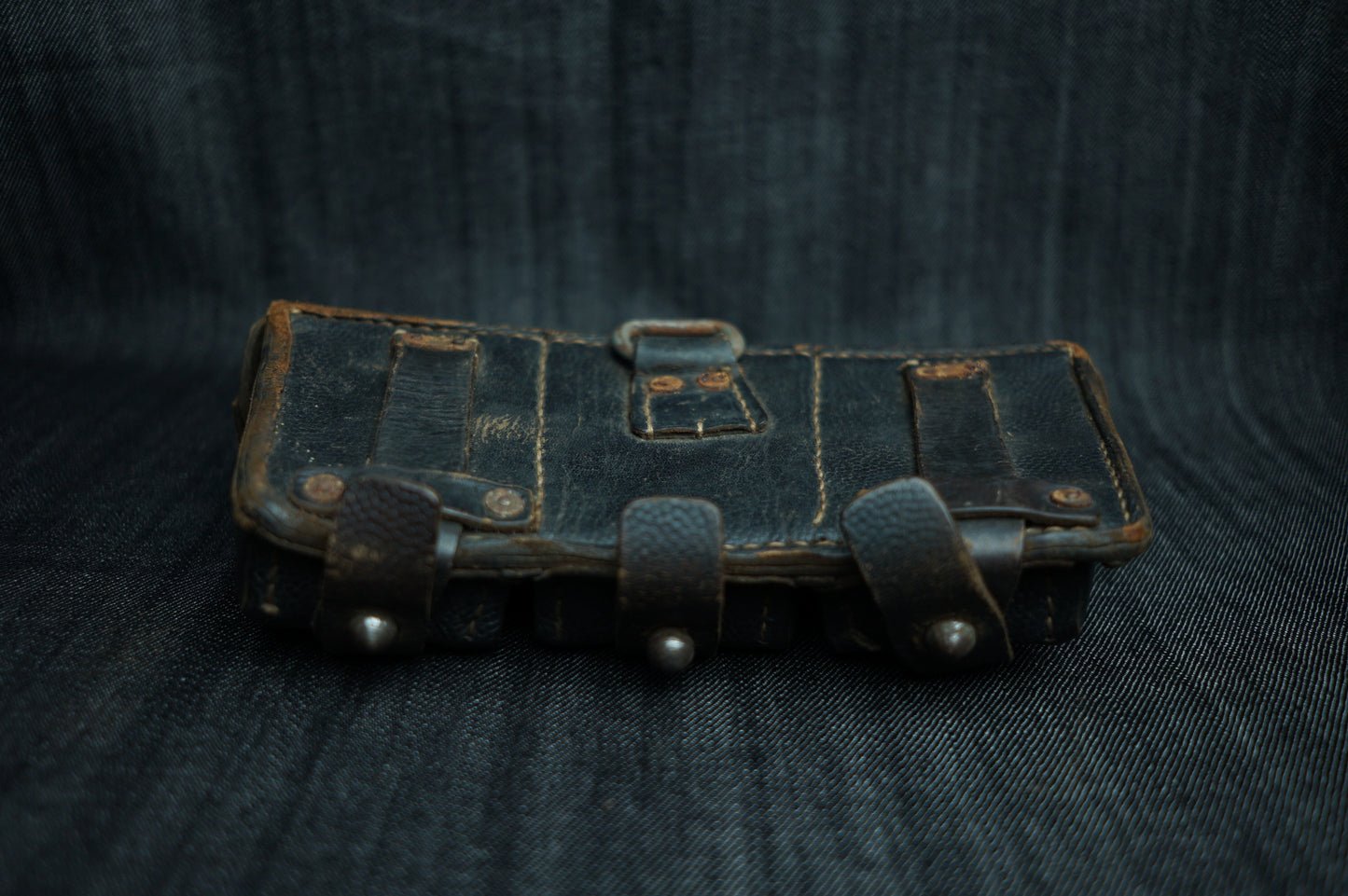 GERMAN LATE WW2 MAUSER K98 RIFLE AMMO POUCH