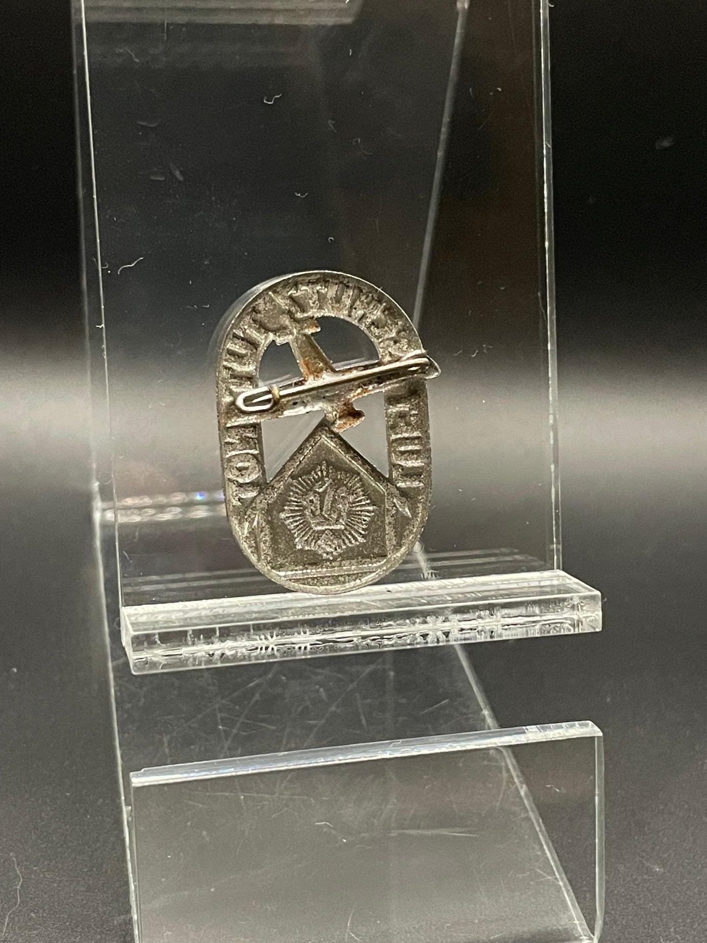 GERMAN WW2 “LUFTSCHUTZ TUT NOT” RLB CIVIL DEFENSE PIN