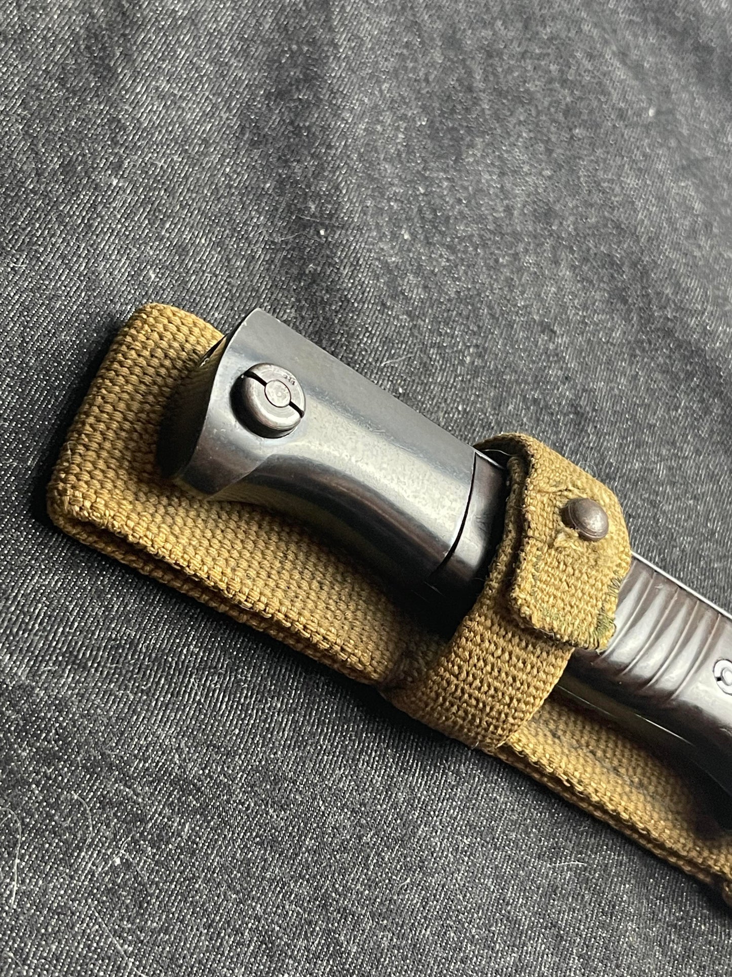 GERMAN WW2 WEHRMACHT ELITE-DIAMANT S84/98 3RD PATTERN MATCHING TROPICAL COMBAT BAYONET W/ DAK FROG MINT