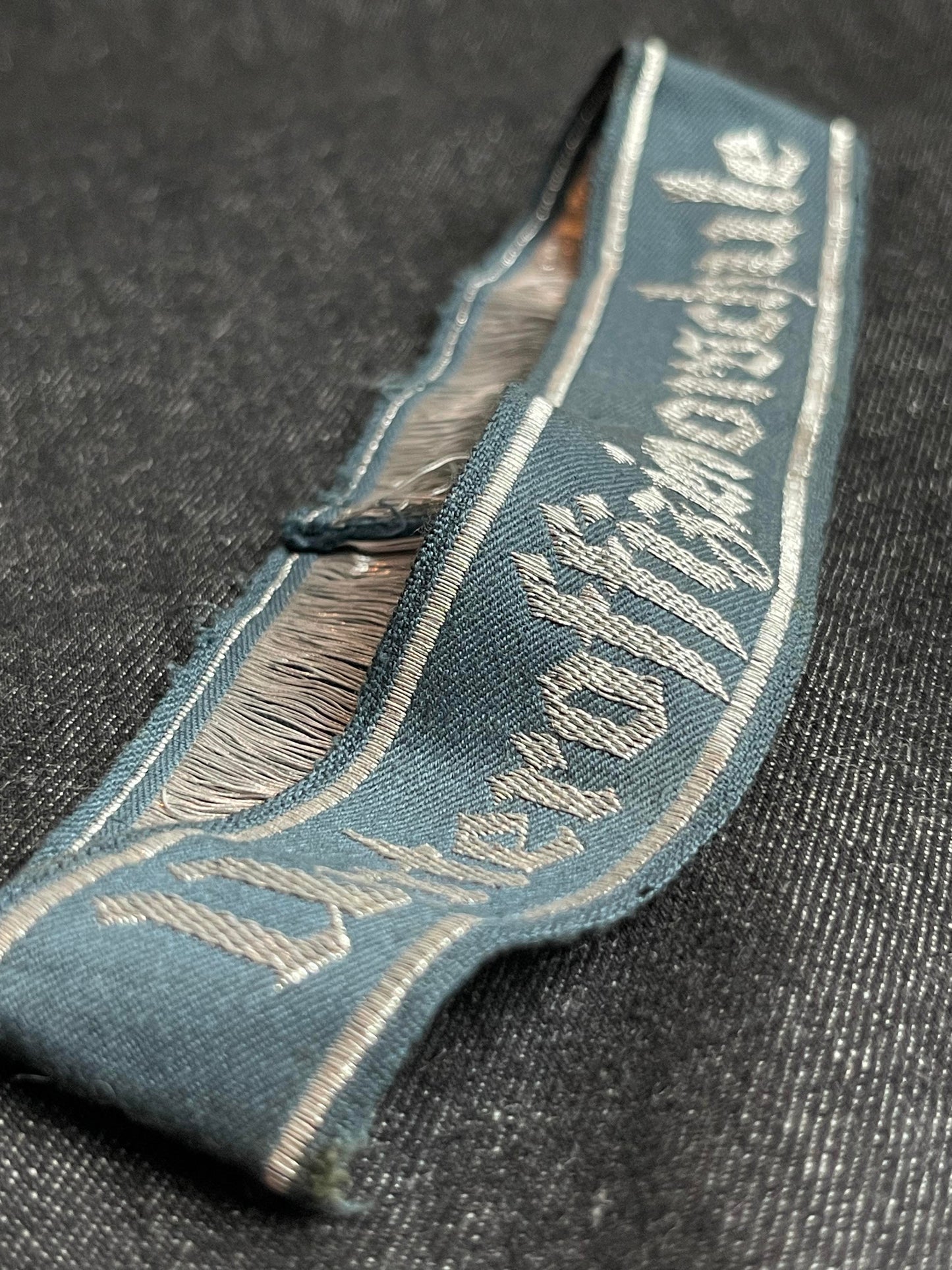 GERMAN WW2 NCO UNTEROFFIZIERVORSCHULE UNIFROM REMOVED CUFFTITLE BEVO