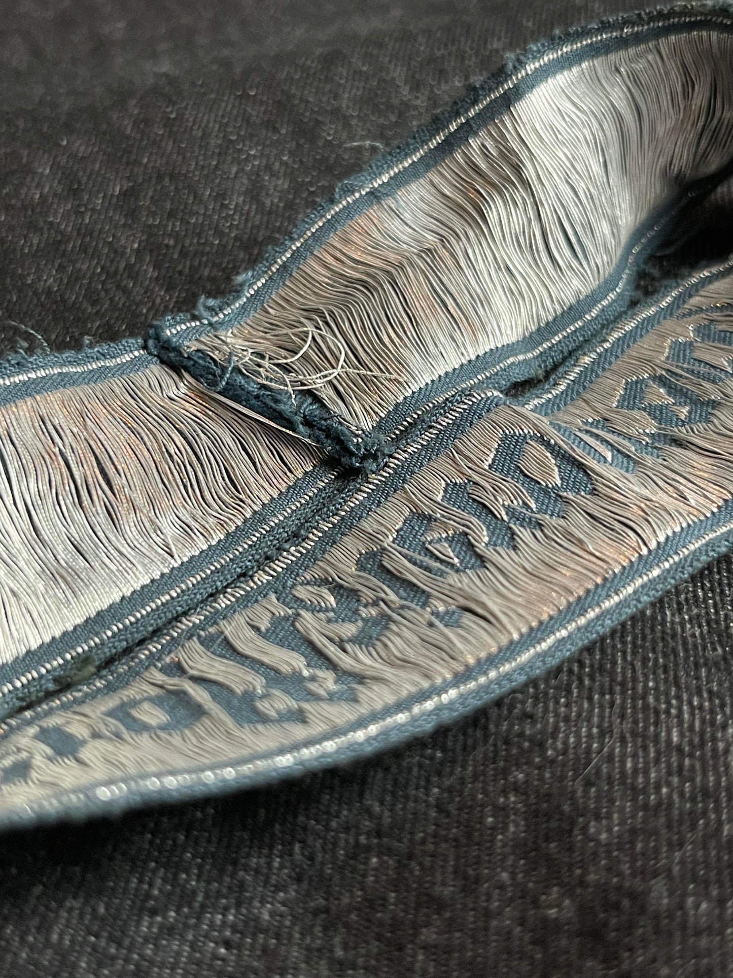 GERMAN WW2 NCO UNTEROFFIZIERVORSCHULE UNIFROM REMOVED CUFFTITLE BEVO