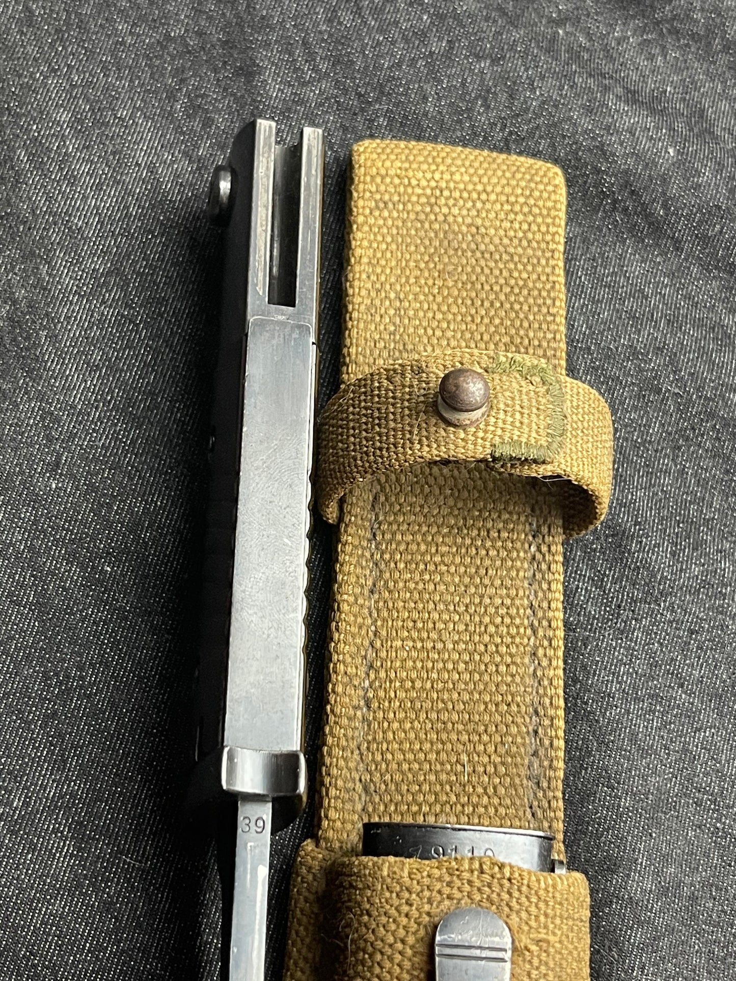 GERMAN WW2 WEHRMACHT ELITE-DIAMANT S84/98 3RD PATTERN MATCHING TROPICAL COMBAT BAYONET W/ DAK FROG MINT