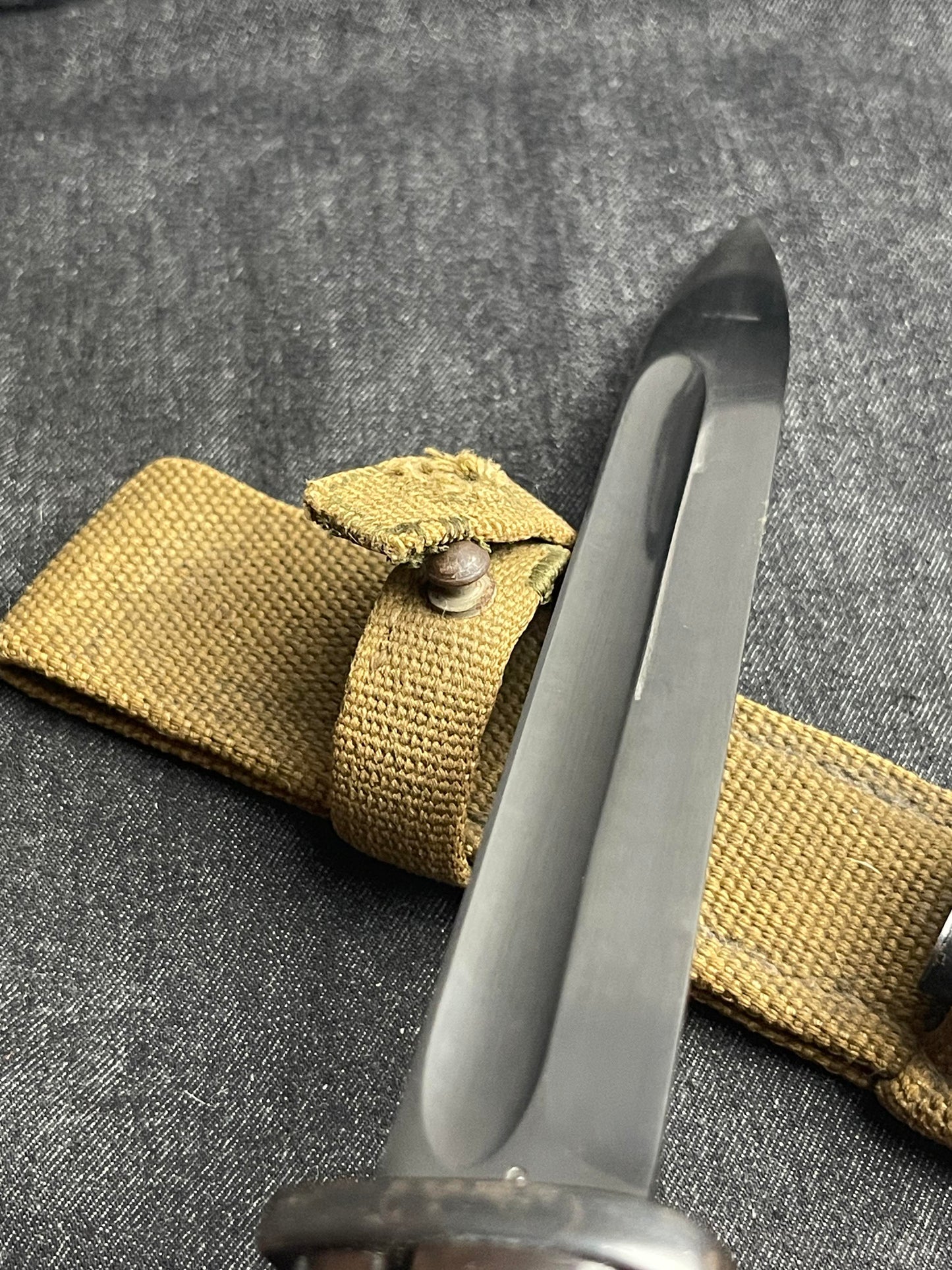 GERMAN WW2 WEHRMACHT ELITE-DIAMANT S84/98 3RD PATTERN MATCHING TROPICAL COMBAT BAYONET W/ DAK FROG MINT
