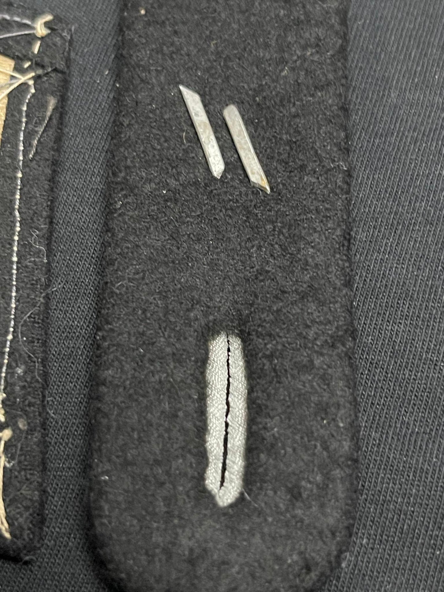 GERMAN WW2 HEER 8TH ENGINEER REGIMENT LIEUTENANT'S SHOULDER BOARD & COLLAR TAB LOT