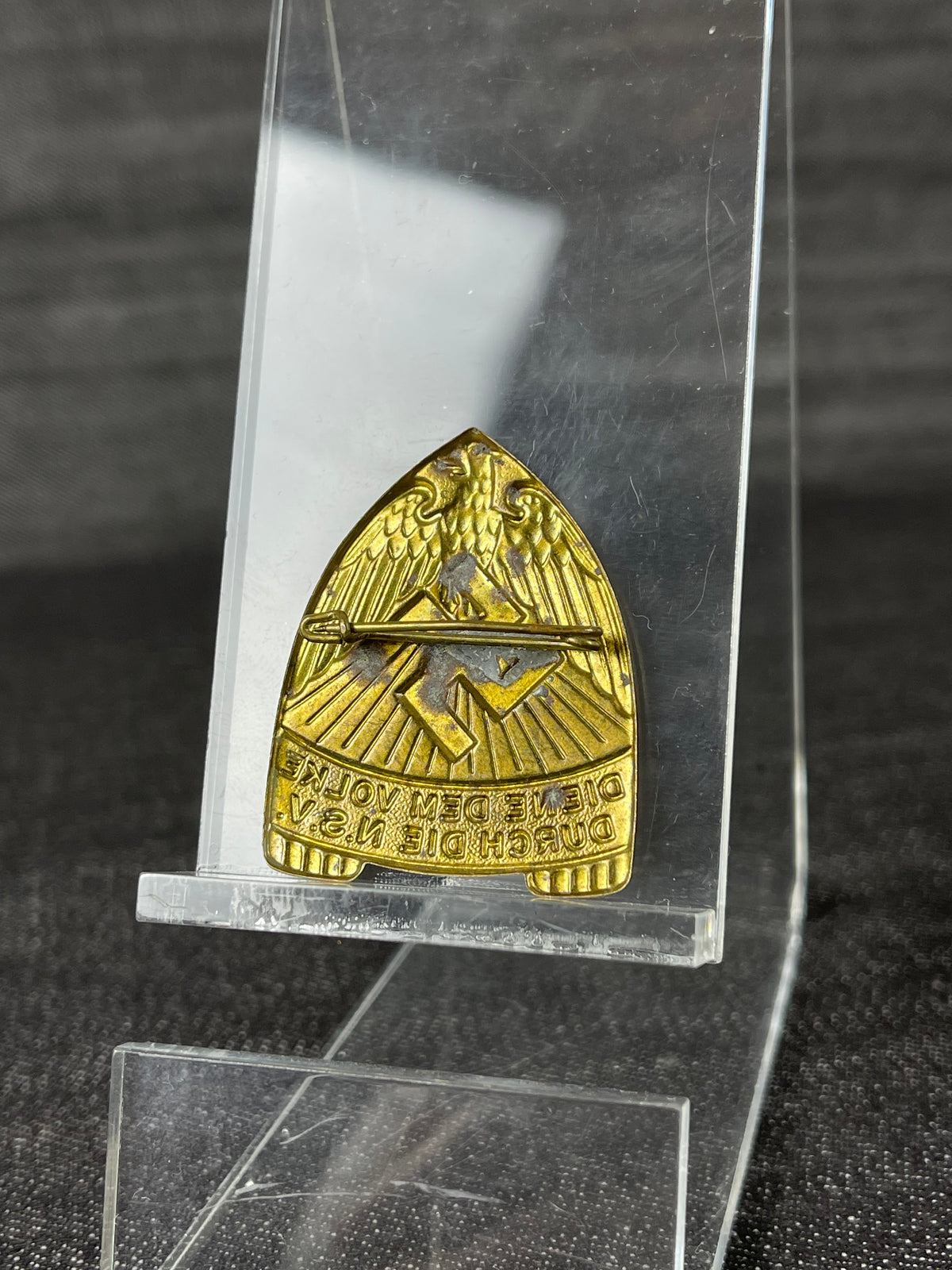 RARE GERMAN WW2 NSV NATIONAL SOCIALIST PEOPLE’S WELFARE „DIENE DEM VOLKE DURCH DIE N.S.V.”