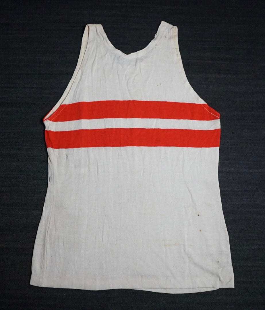 GERMAN WW2 HITLER JUGEND HJ SPORTS SHIRT W/ RZM TAG & MULTI-PIECE DIAMOND