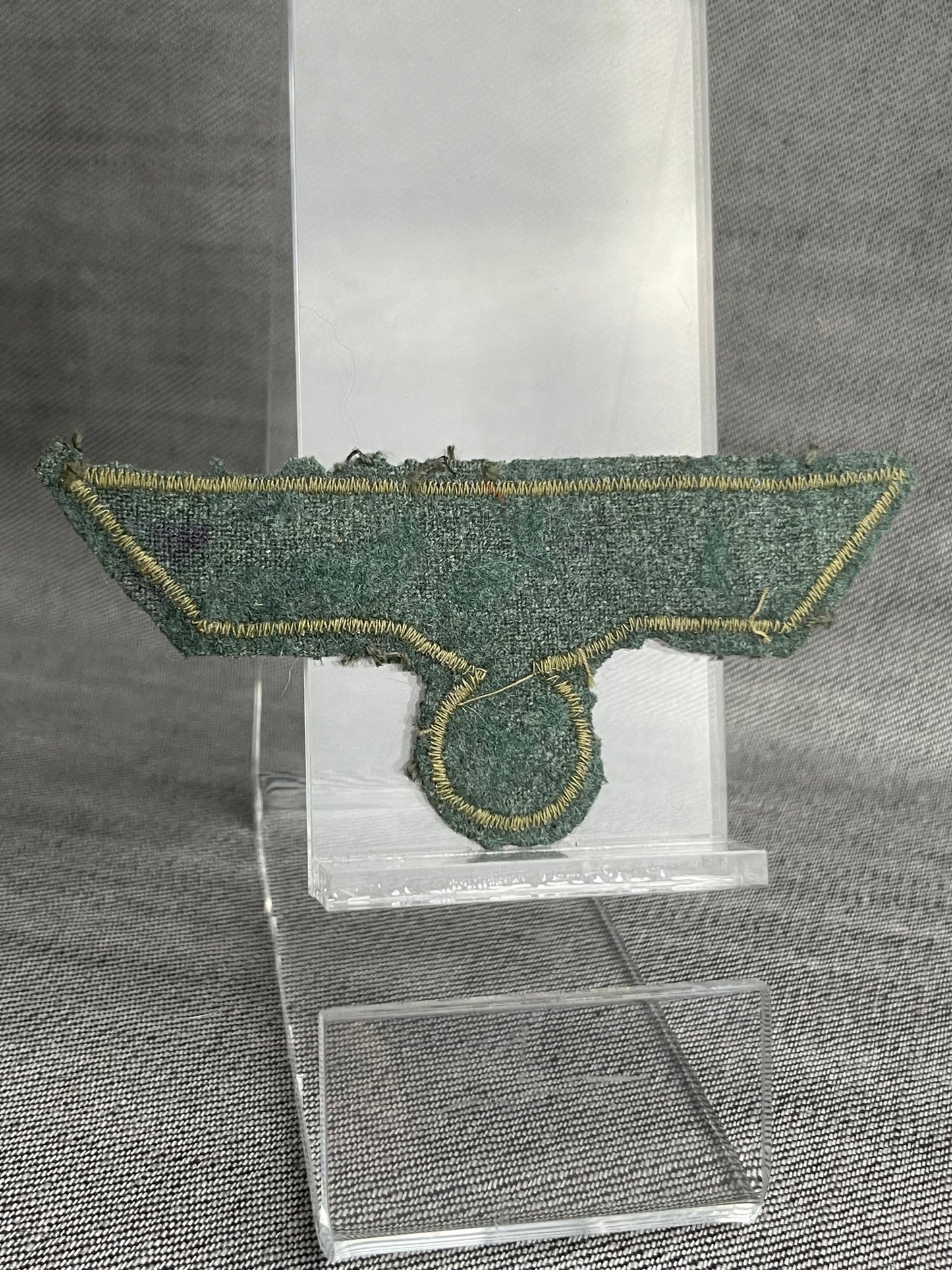 GERMAN WW2 HEER M33 FLATWIRE BREAST EAGLE