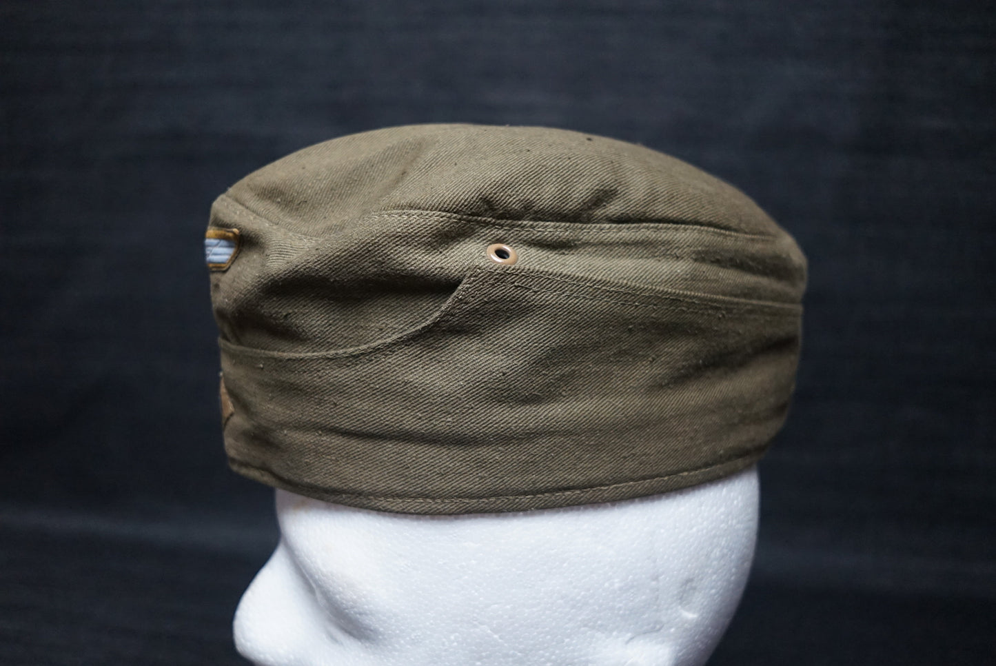 GERMAN WW2 1942 DEUTSCHE AFRIKA KORPS DAK TROPICAL OVERSEAS CAP BY HANS BRASST MAGDEBURG