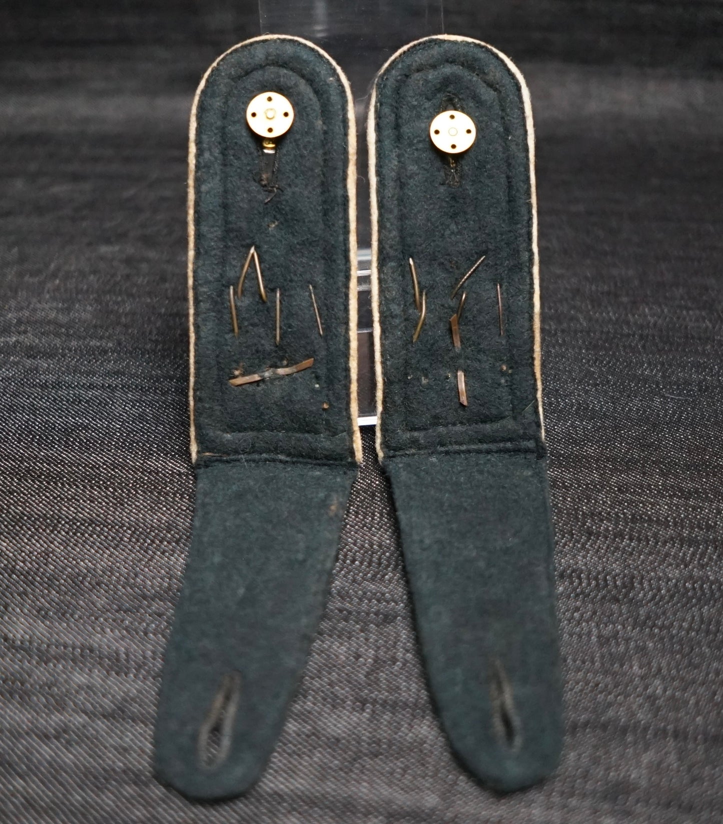 GERMAN WW2 HEER 208TH INFANTRY REGIMENT FELDWEBEL MATCHING SHOULDER STRAPS