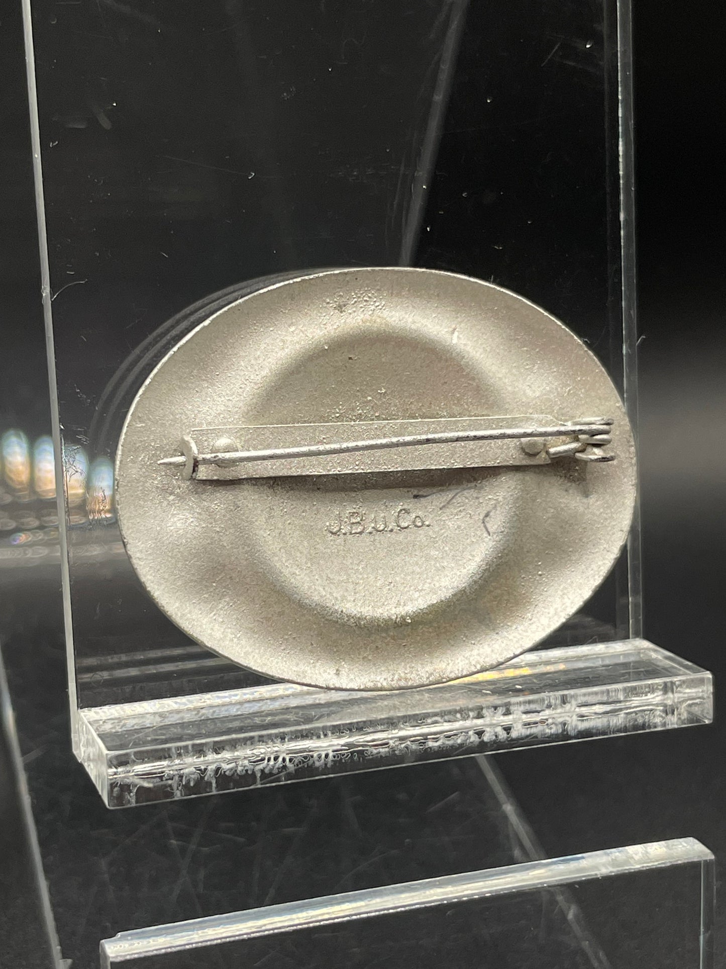 GERMAN WW2 RADWJ BROOCH IN SILVER GRADE BY J.B.U.CO. MINT