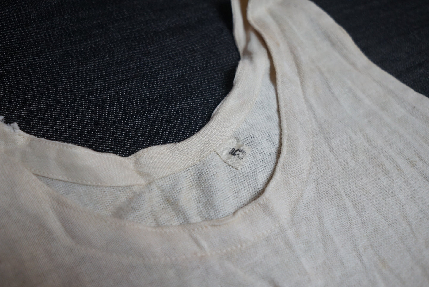 GERMAN WW2 HITLER JUGEND HJ SPORTS SHIRT W/ RZM TAG & MULTI-PIECE DIAMOND