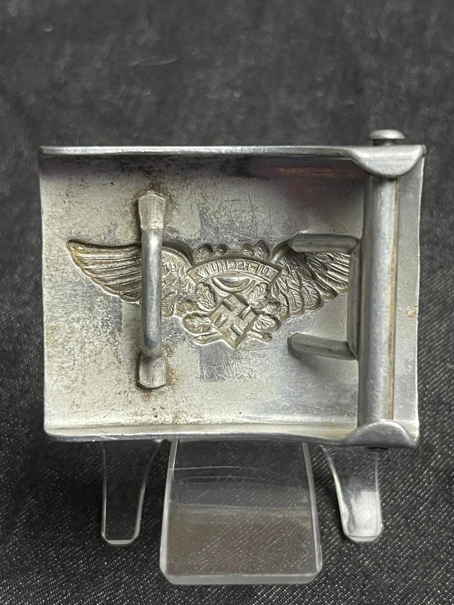 GERMAN WW2 REICHSLUFTSCHUTZBUND 'RLB' BELT BUCKLE