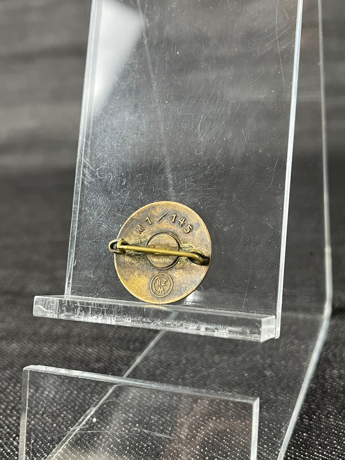 RARE GERMAN WW2 NSDAP PARTY MEMBER BADGE RZM M1/145