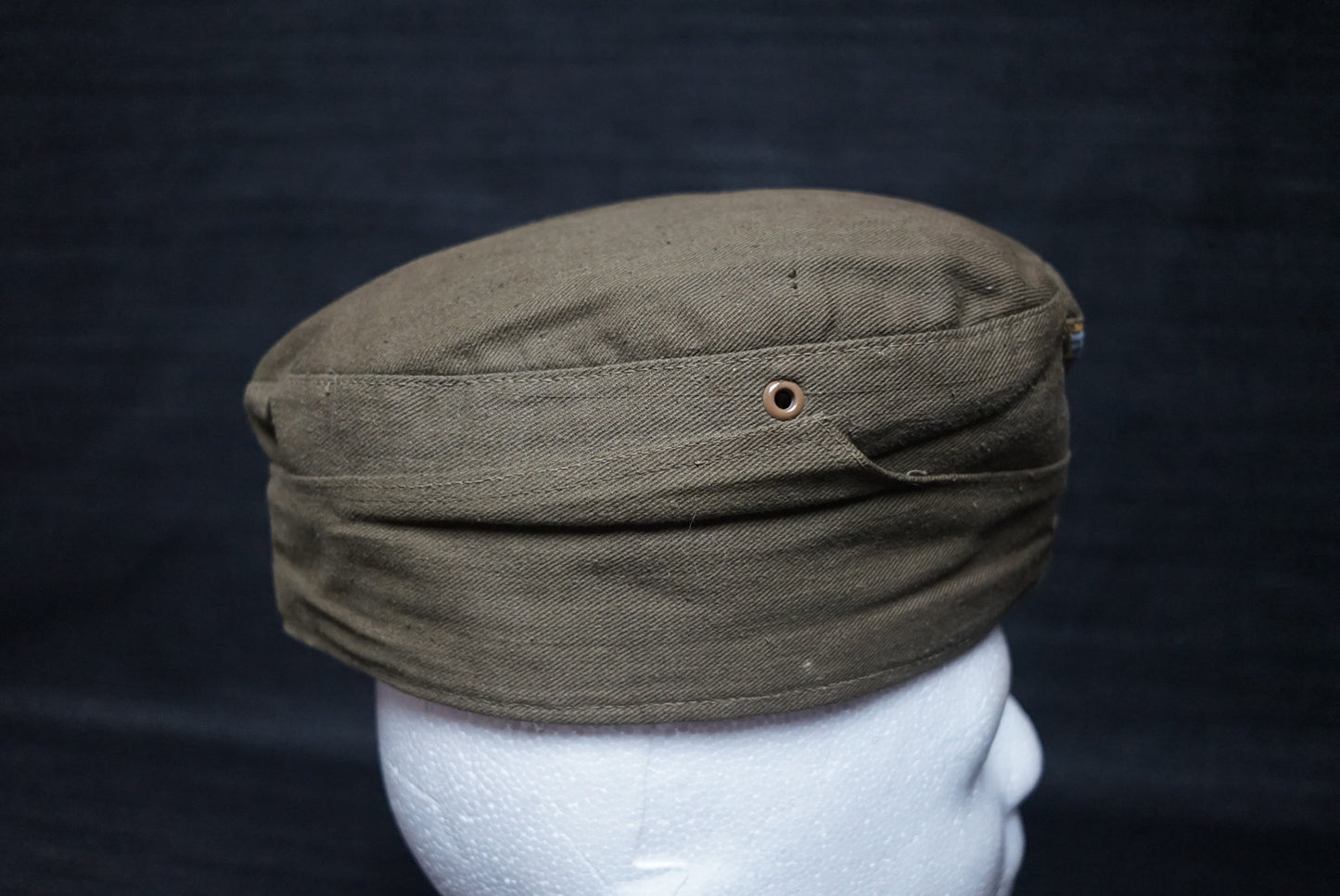 GERMAN WW2 1942 DEUTSCHE AFRIKA KORPS DAK TROPICAL OVERSEAS CAP BY HANS BRASST MAGDEBURG