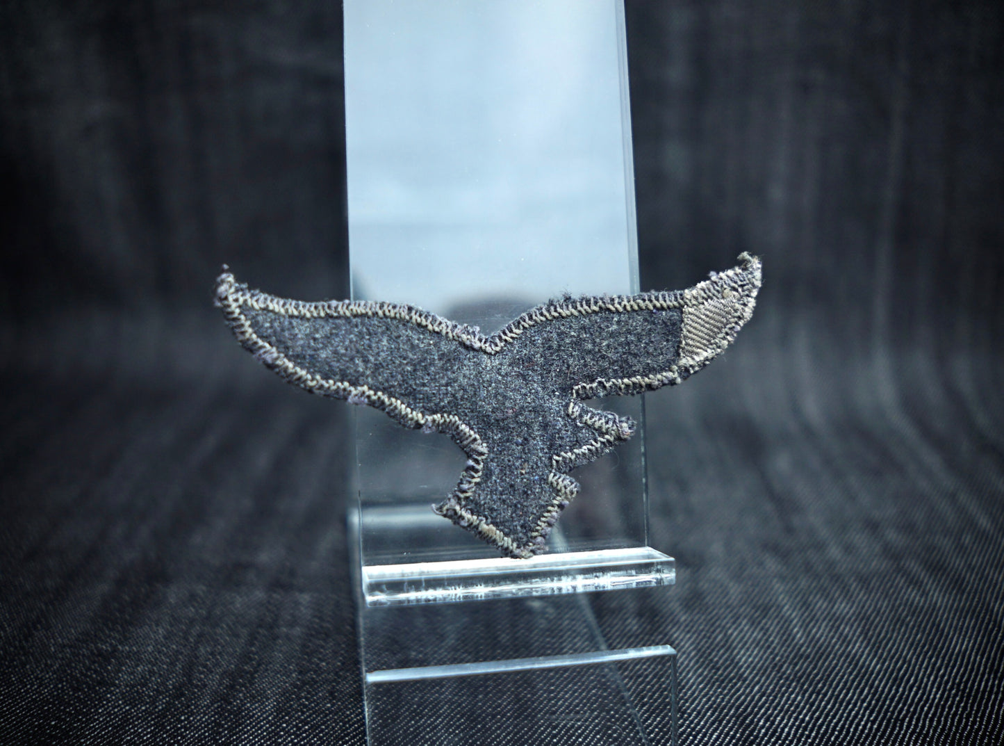 GERMAN WW2 LUFTWAFFE EM/NCO BREAST EAGLE FLIEGERBLUSE CUT OFF