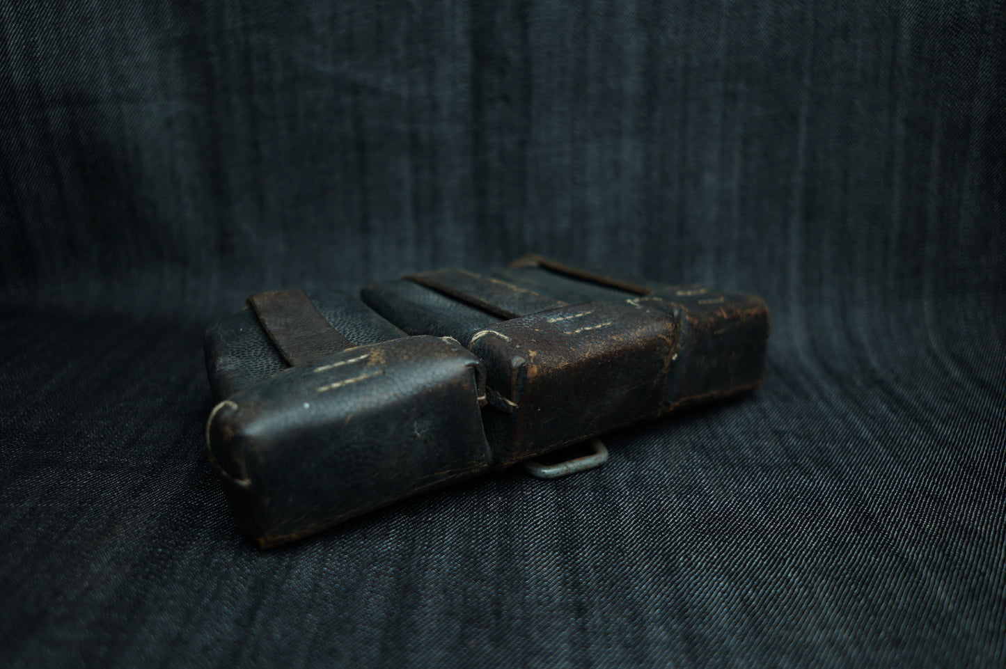 GERMAN LATE WW2 MAUSER K98 RIFLE AMMO POUCH