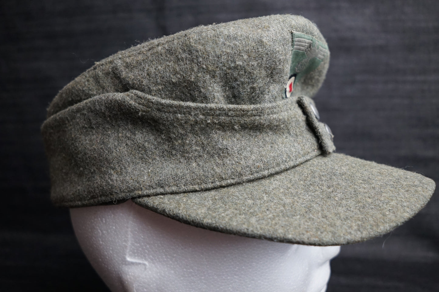 GERMAN WW2 1943 HEER EM/NCO M43 CAP RBNR MARKED SIZE 56