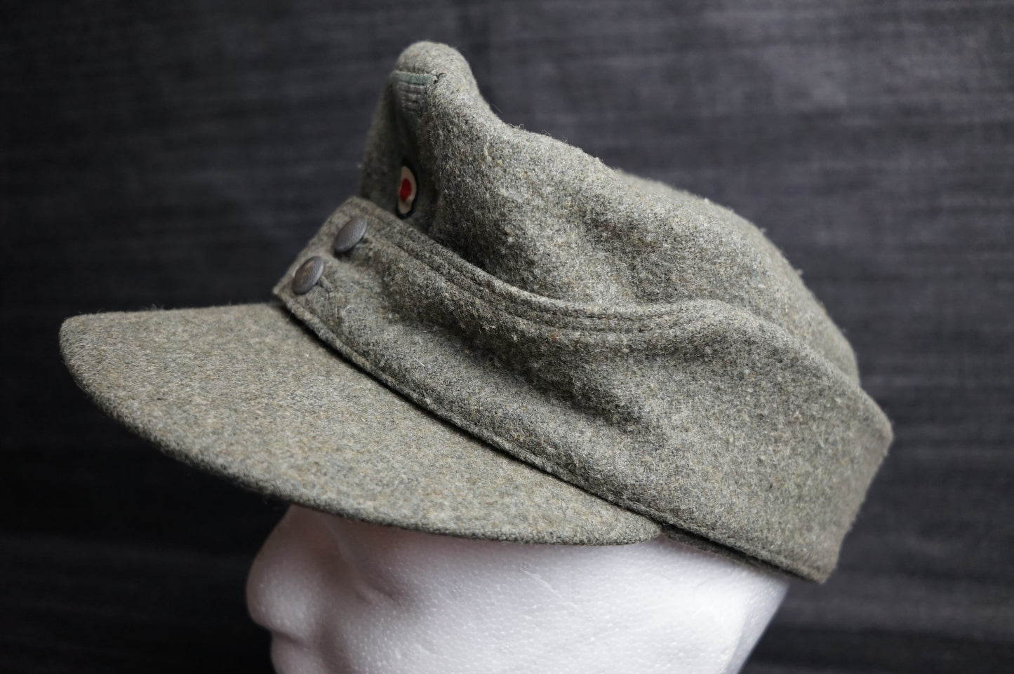 GERMAN WW2 1943 HEER EM/NCO M43 CAP RBNR MARKED SIZE 56