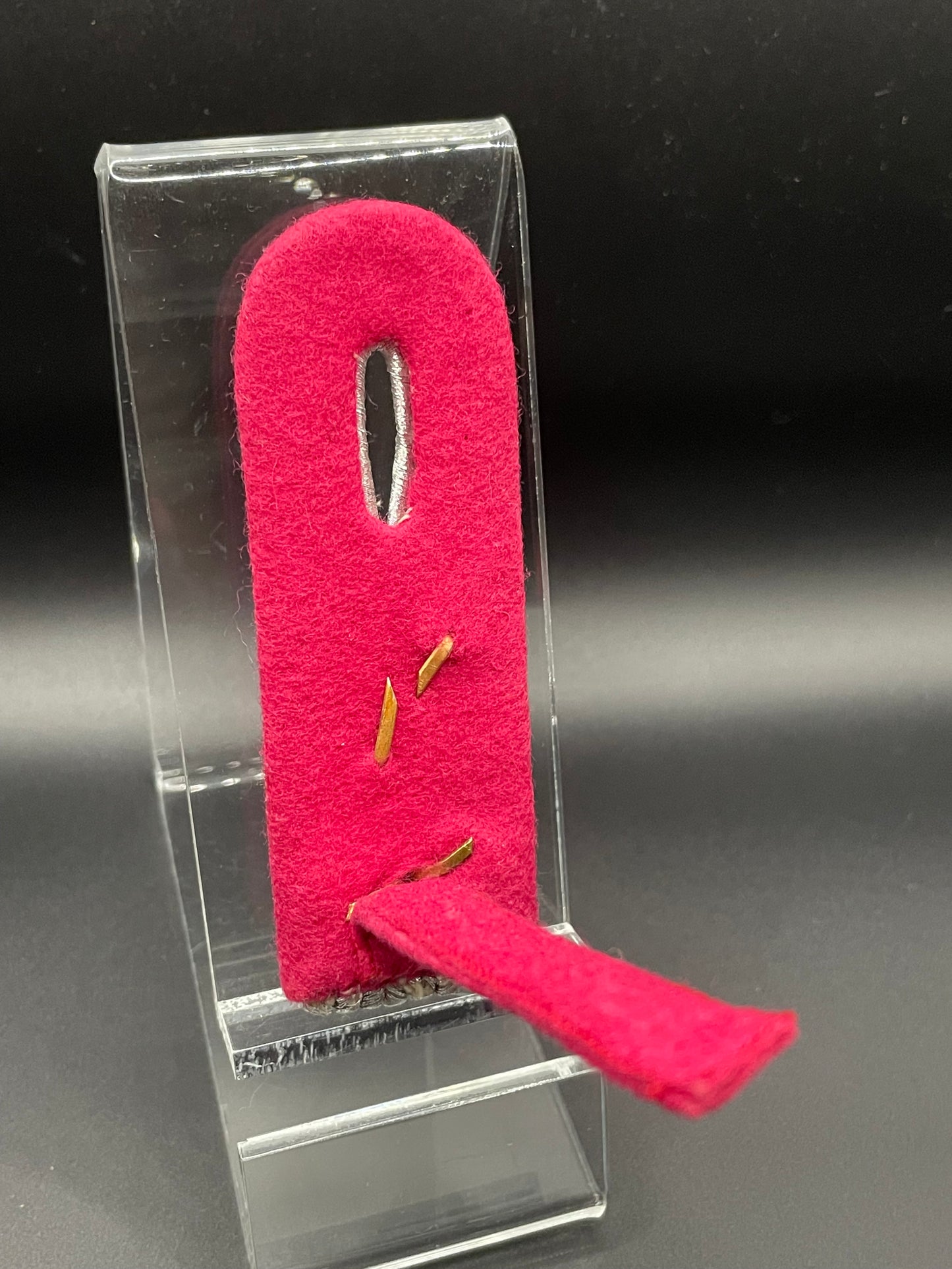 GERMAN WW2 HEER RECRUITING SERVICE “WEHRERSATZDIENSTSTELLE” OFFICER SHOULDER BOARD SLIP-ON VARIANT