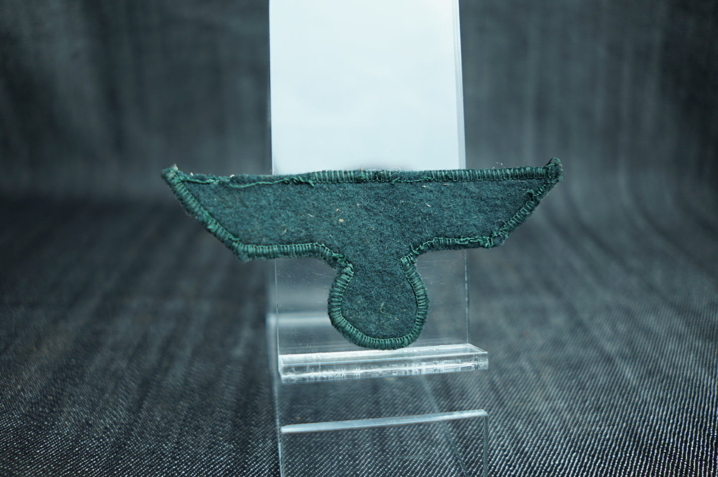 GERMAN WW2 HEER FLATWIRE BREAST EAGLE CUT OFF #2