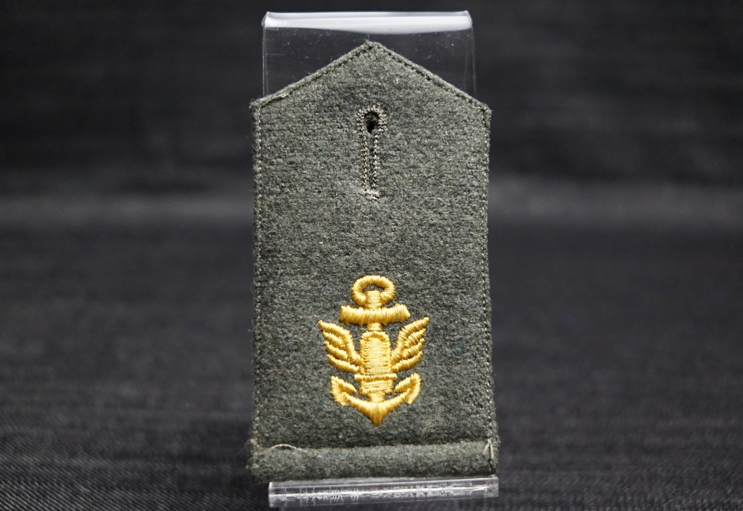 GERMAN WW2 KRIEGSMARINE COASTAL ARTILLERY EM SHOULDER STRAP