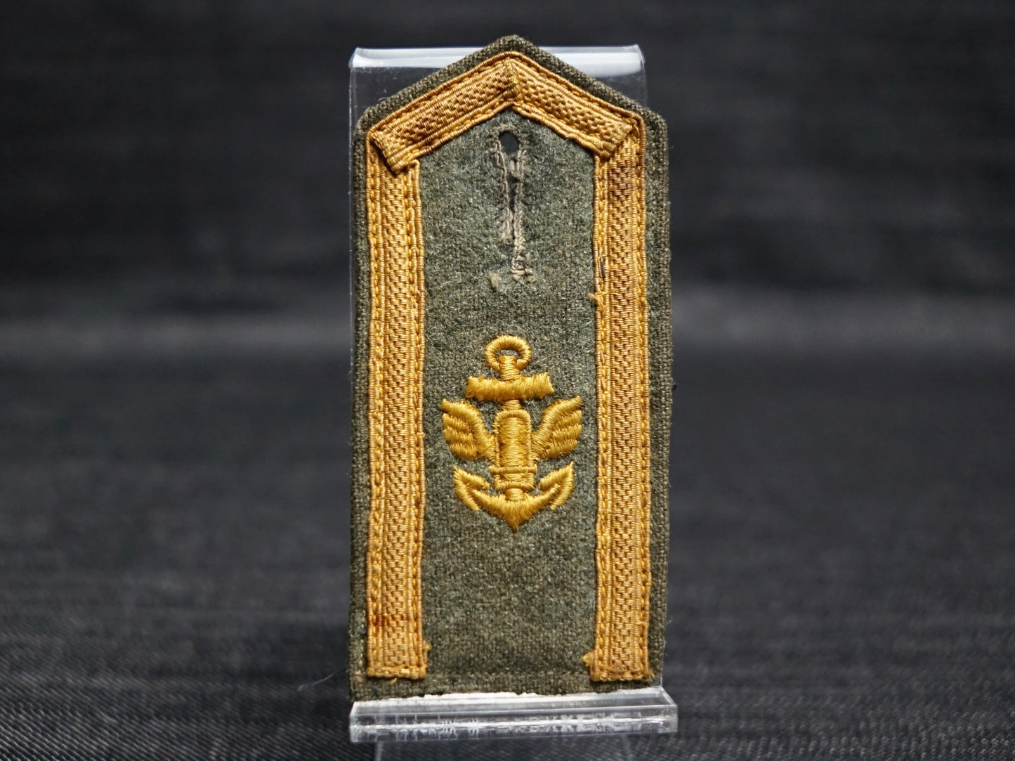 GERMAN WW2 KRIEGSMARINE COASTAL ARTILLERY NON-COMMISSIONED OFFICER SHOULDER STRAP