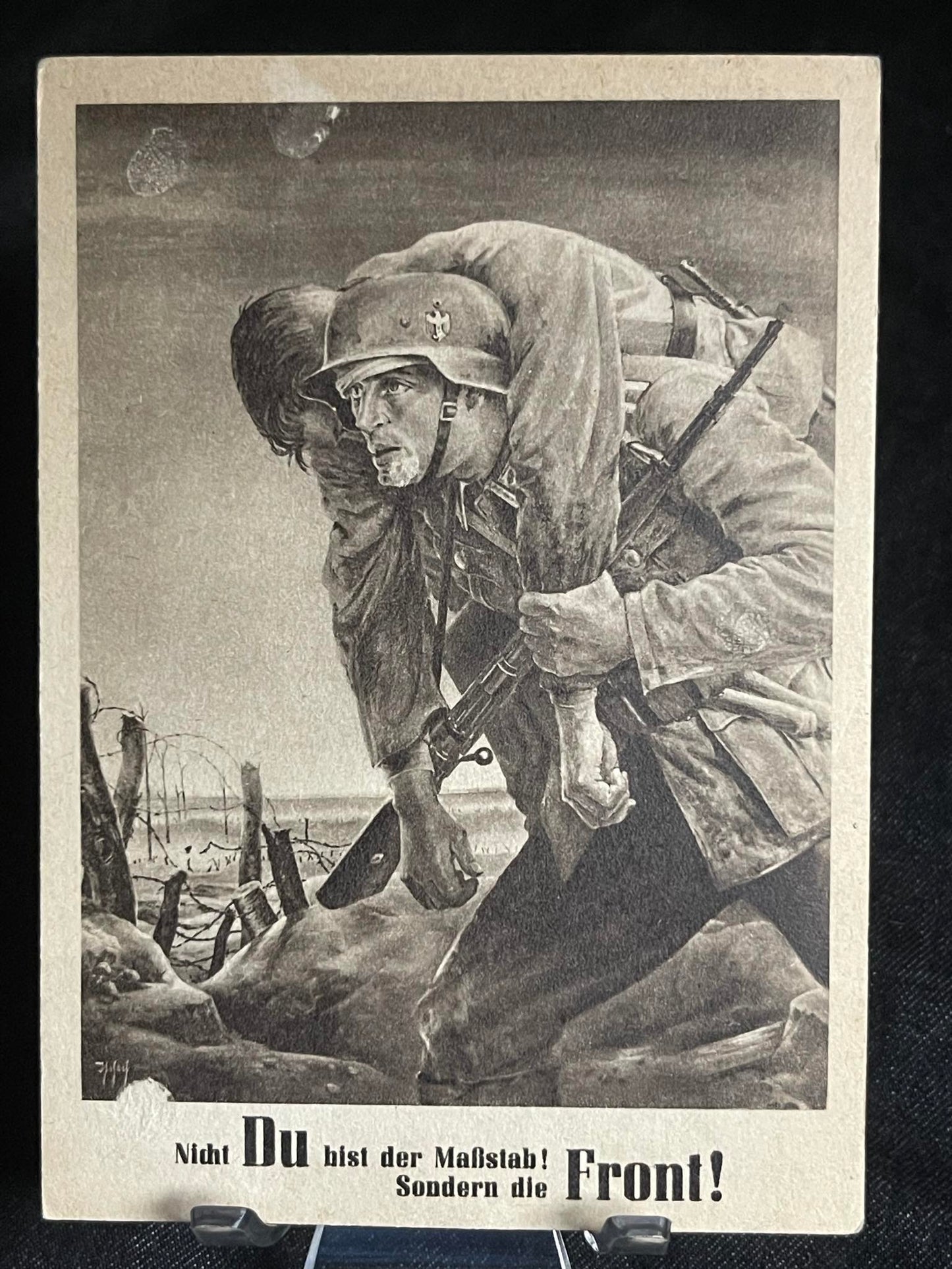 GERMAN WW2 "TAG DER NSDAP IM GENERALGOUVERNEMENT" POSTCARD KRAKAU POLAND 13-15.08 1943