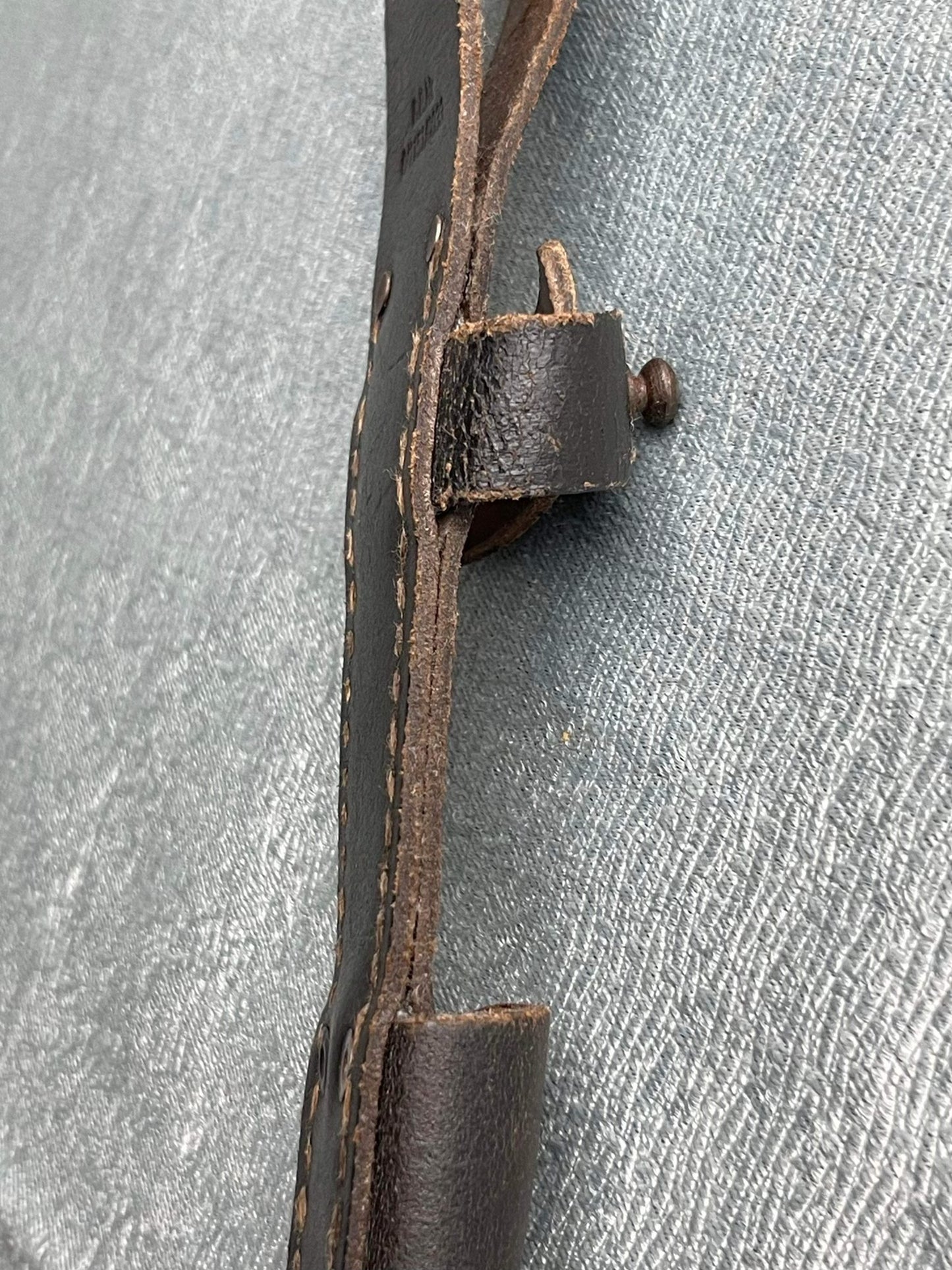 GERMAN WW2 LATE WAR SKELETON TYPE K98 BAYONET FROG RBNR MARKED