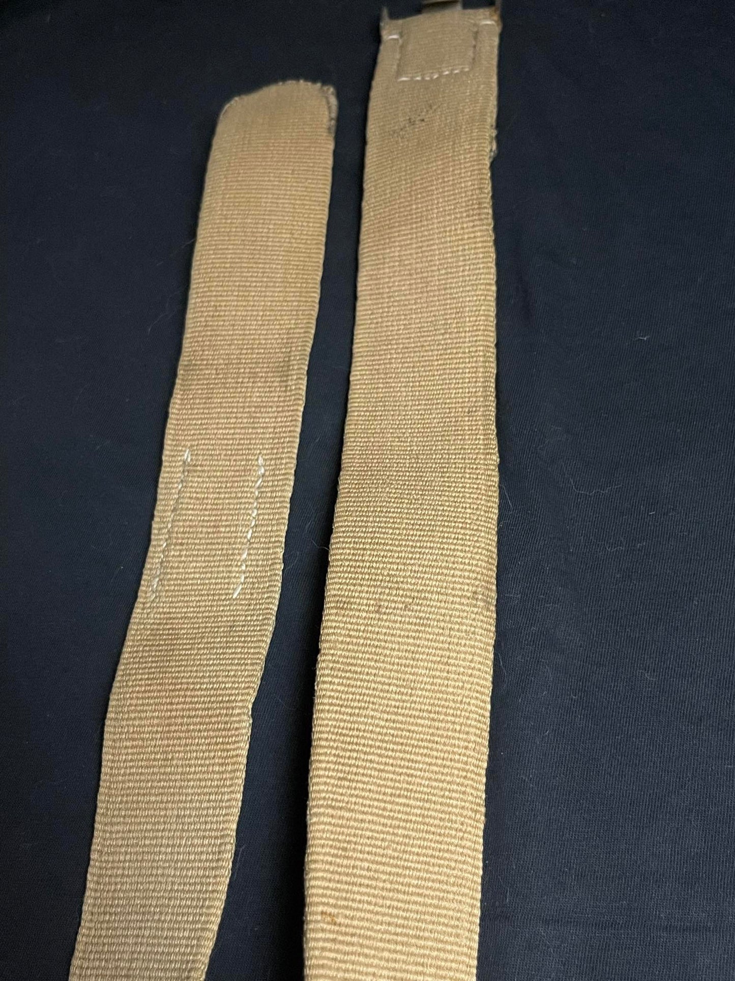 GERMAN WW2 DAK 'DEUTSCHE AFRIKA KORPS' CANVAS BELT 95CM