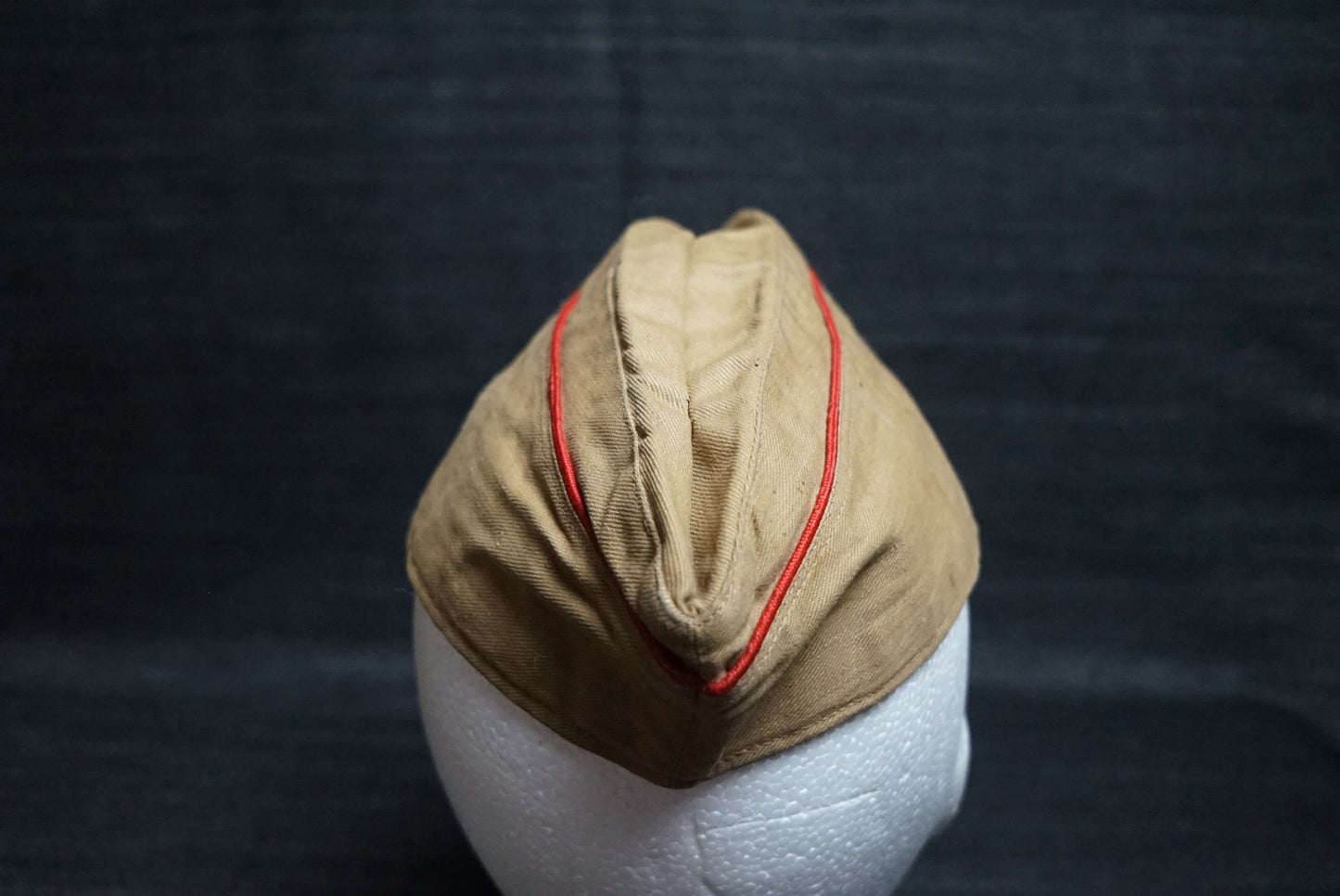 GERMAN WW2 HITLER YOUTH HJ OVERSEAS CAP W/ NO INSIGNIA