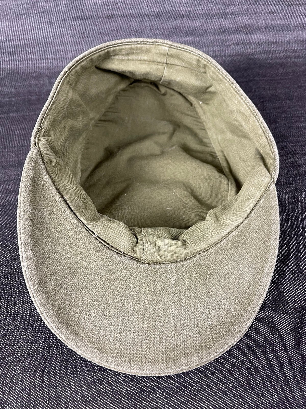 GERMAN WW2 RAD REICHSARBEITSDIENST HBT CAP RARE VARIANT