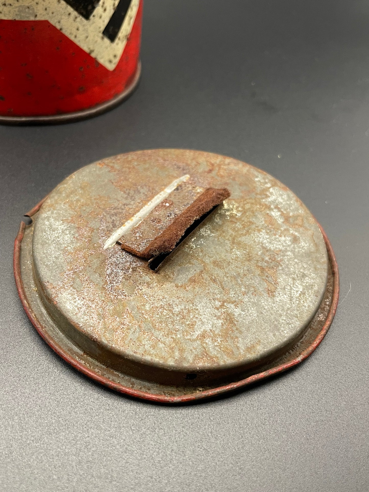 GERMAN WW2 YOUTH HOSTEL ORGANIZATION “DJH” DONATION CAN ONE OF THE RAREST