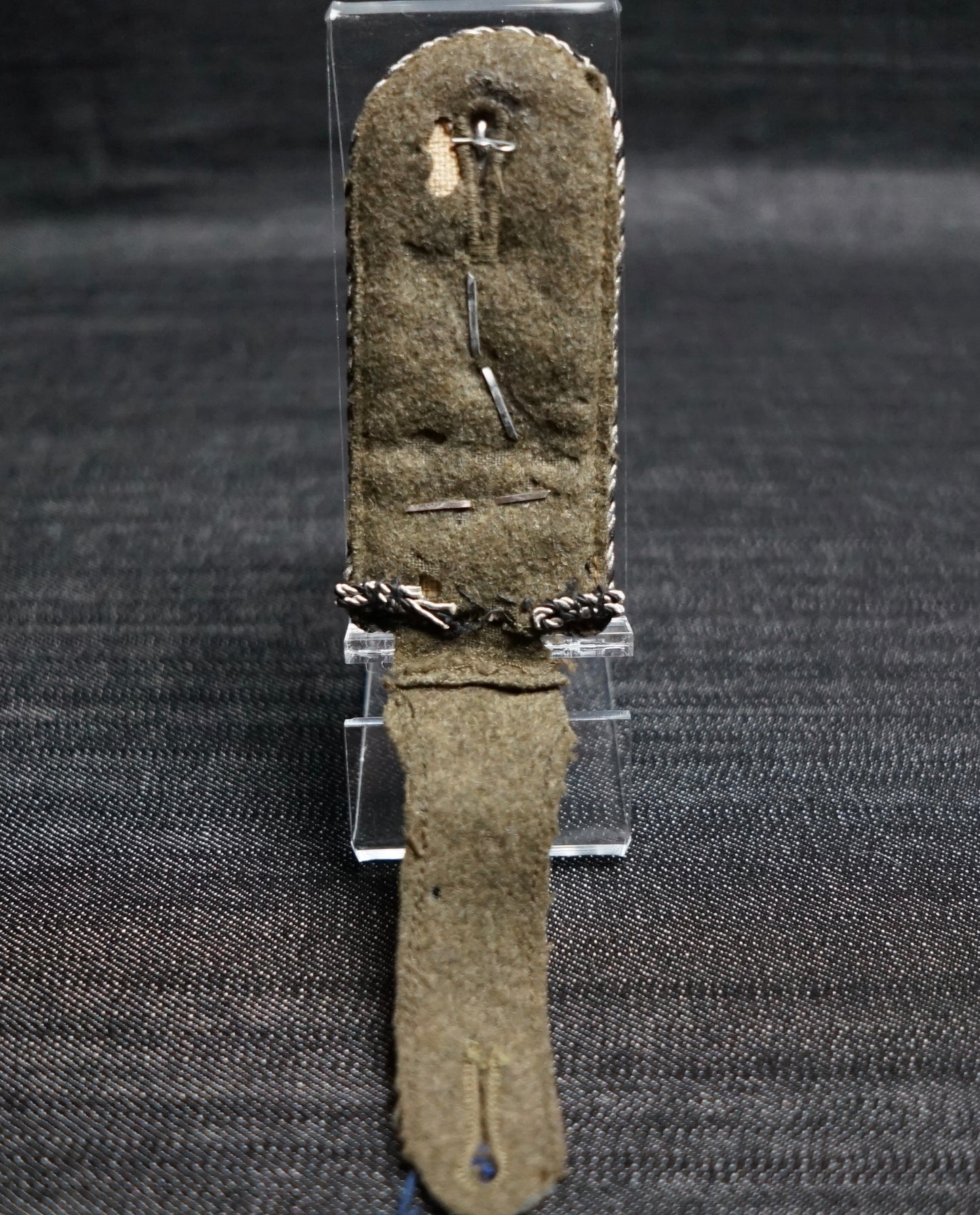 GERMAN WW2 RAD HAUPTVORMANN SHOULDER STRAP W/ OFFICER CANDIDATE CORD