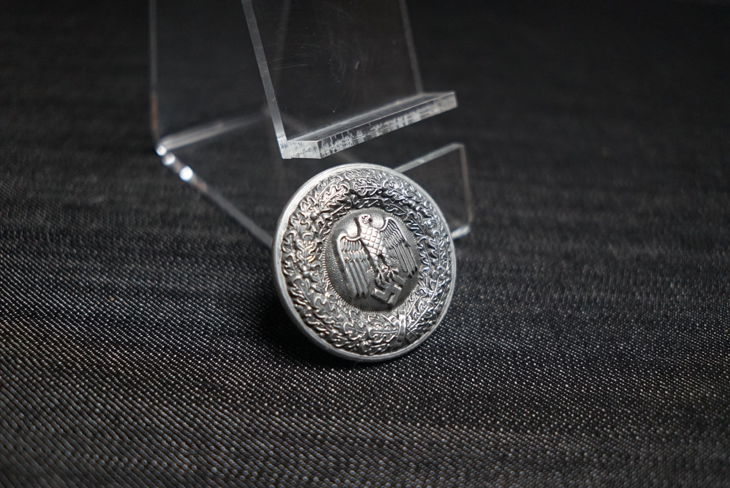 GERMAN WW2 HEER OFFICER ALUMINUM BELT BUCKLE