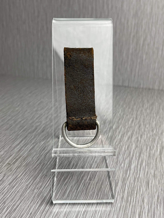 GERMAN WW2 1936 HEER/WAFFEN-SS ALUMINUM BELT D-RING MARKED