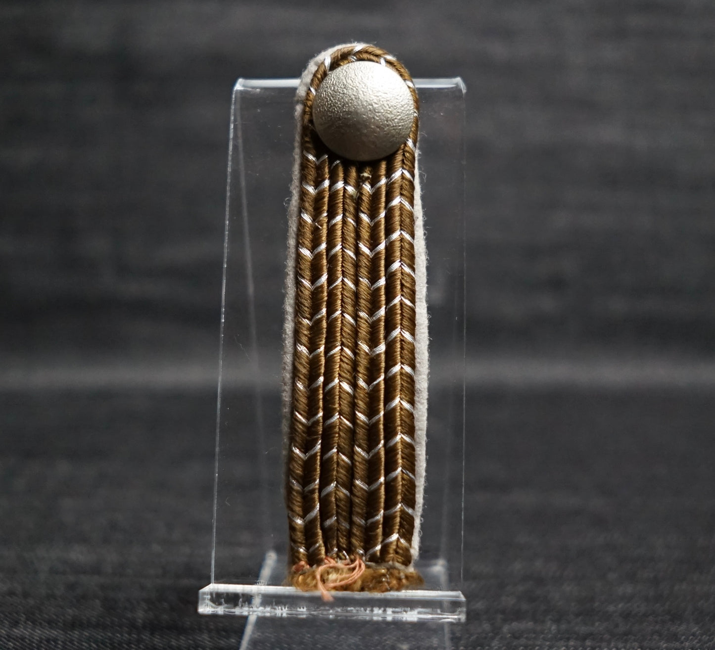 GERMAN WW2 ”SA” STURMABTEILUNG SHOULDER BOARD W/ RZM TAG