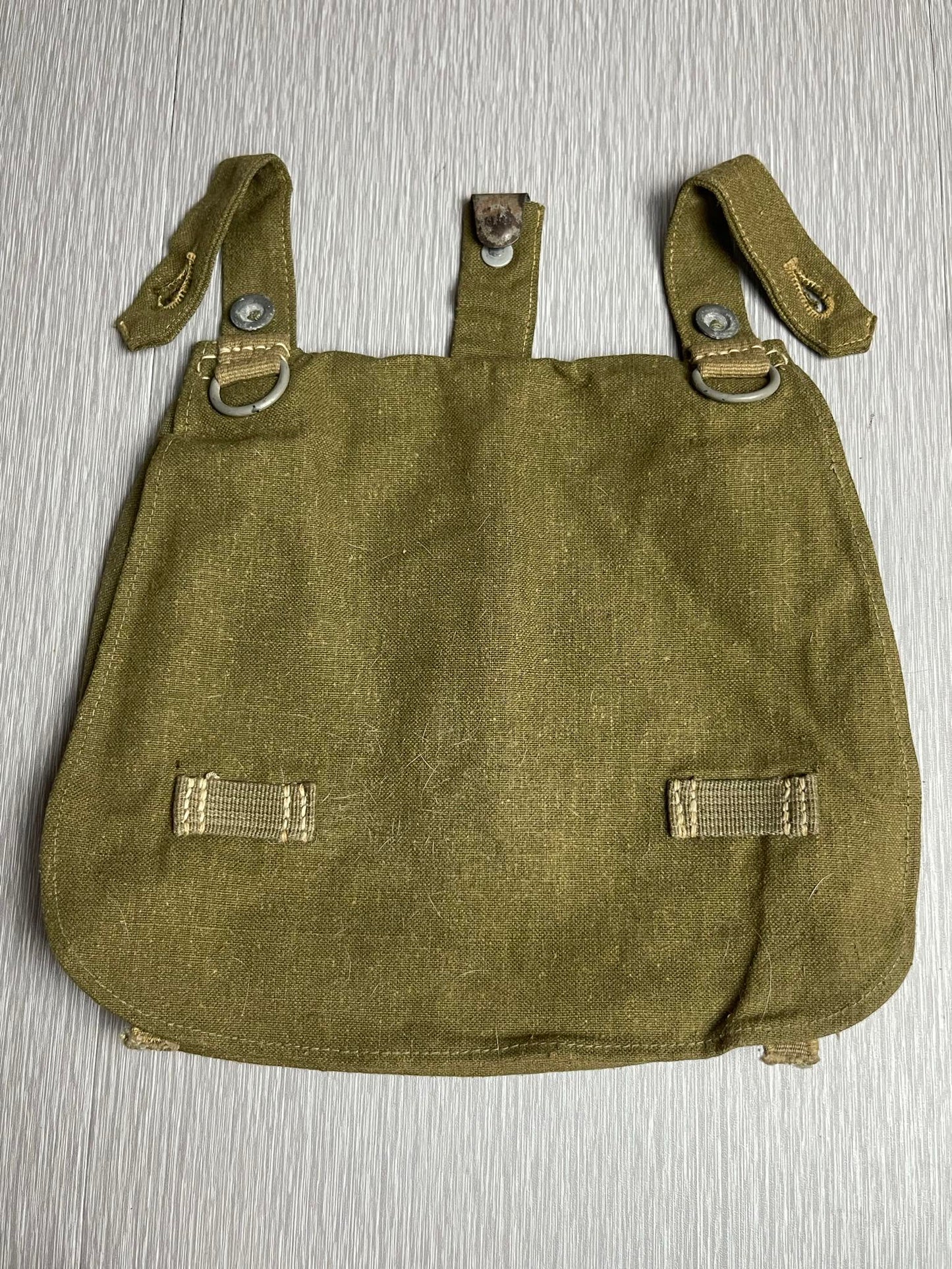GERMAN WW2 DEUTSCHE AFRIKA KORPS 'DAK' TROPICAL M31 BREAD BAG UNISSUED