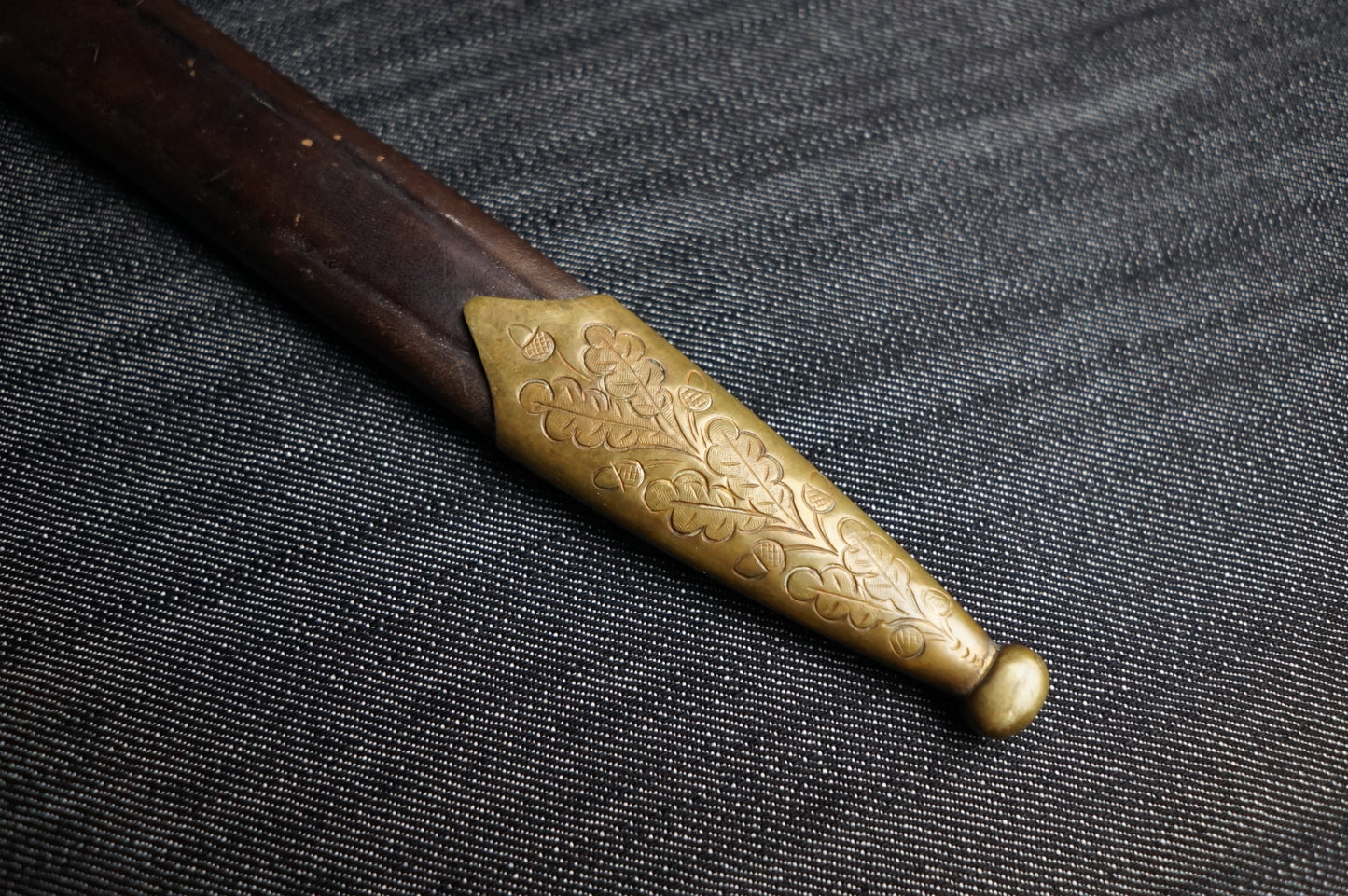 GERMAN WW2 SENIOR HUNTING ASSOCIATION TRIPLE ETCHED CUTLASS BY HORSTER