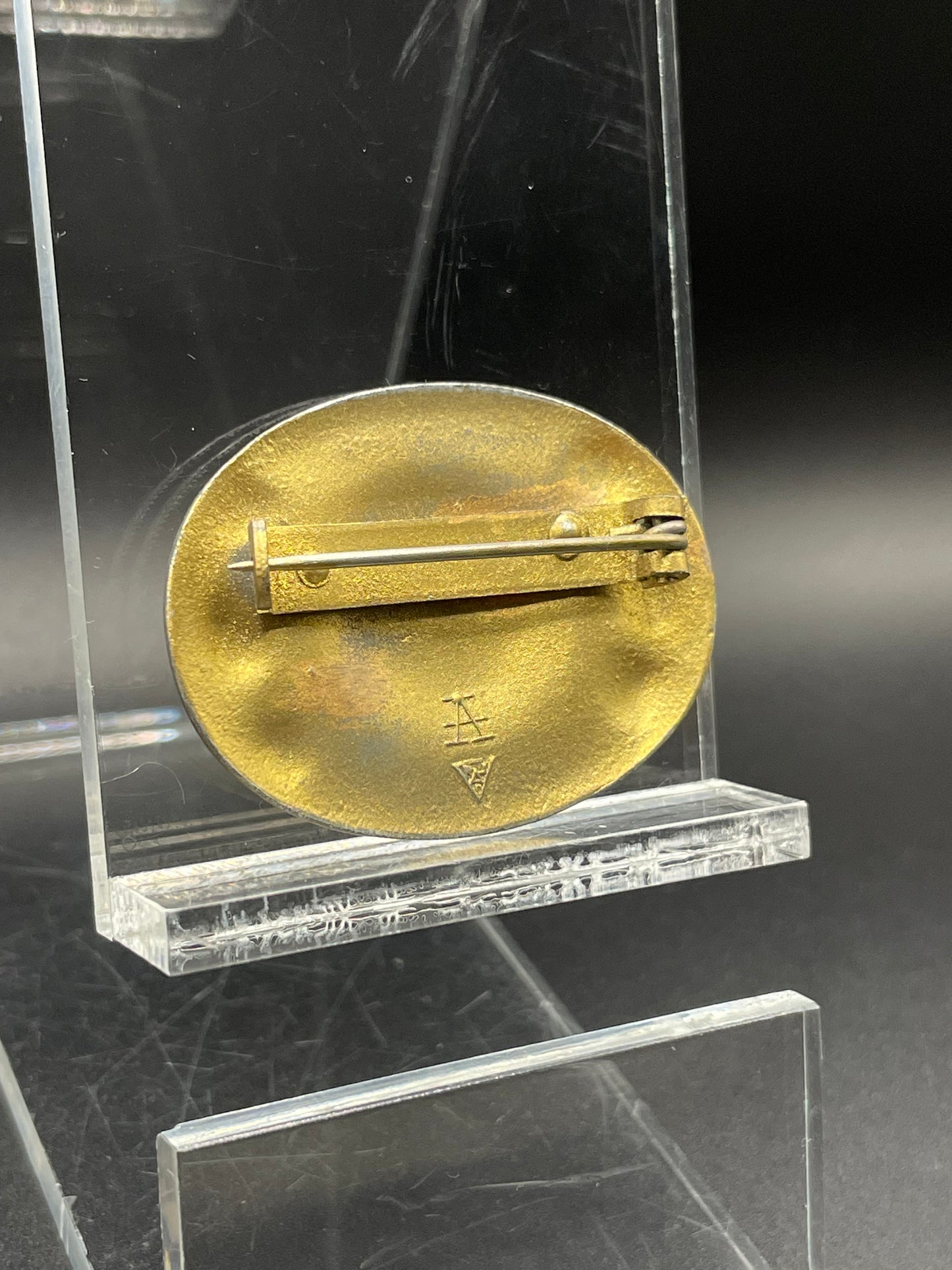 GERMAN WW2 RADWJ BROOCH IN GOLD BY ASSMAN & SÖHNE, LÜDENSCHEID MINT