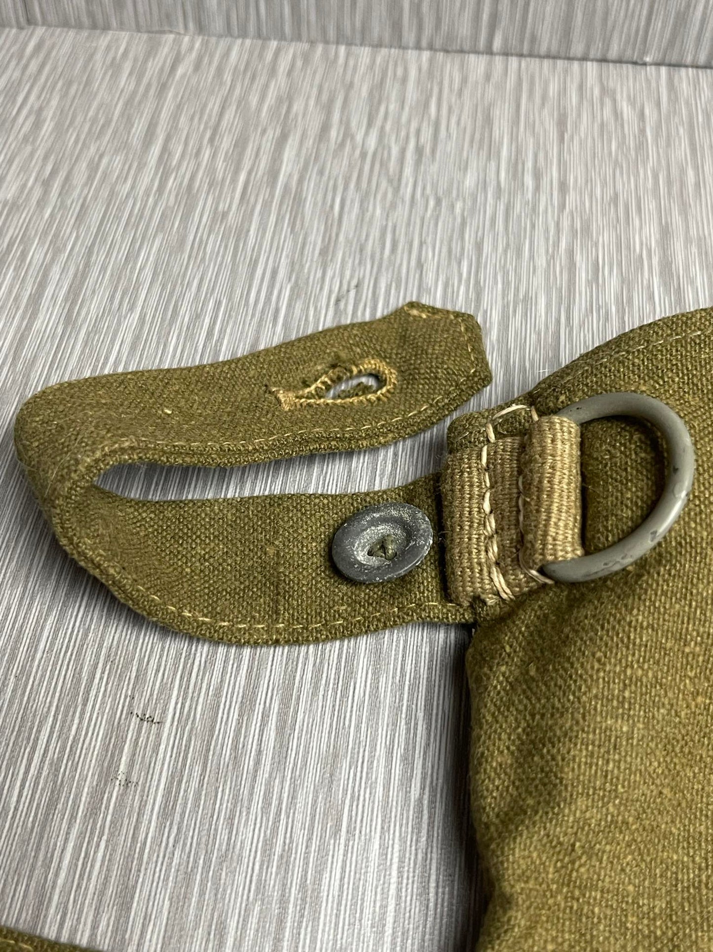 GERMAN WW2 DEUTSCHE AFRIKA KORPS 'DAK' TROPICAL M31 BREAD BAG UNISSUED