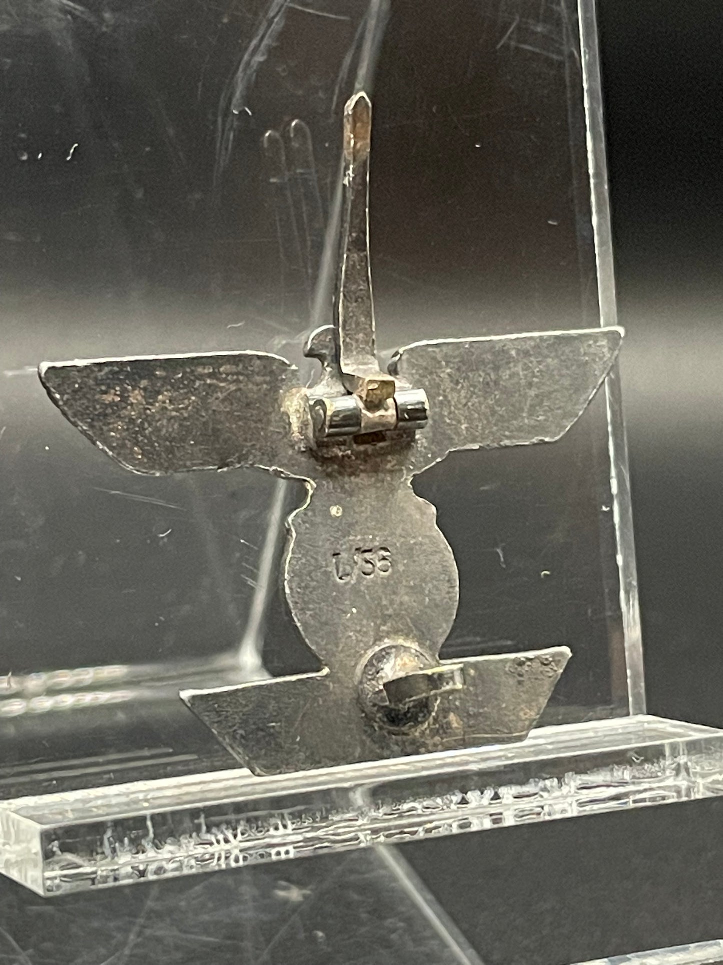 GERMAN WW2 LATE WAR FIRST CLASS SPANGE TO THE IRON CROSS IN ZINC BY FUNCKE & BRÜNINGHAUS “L/56” RARE