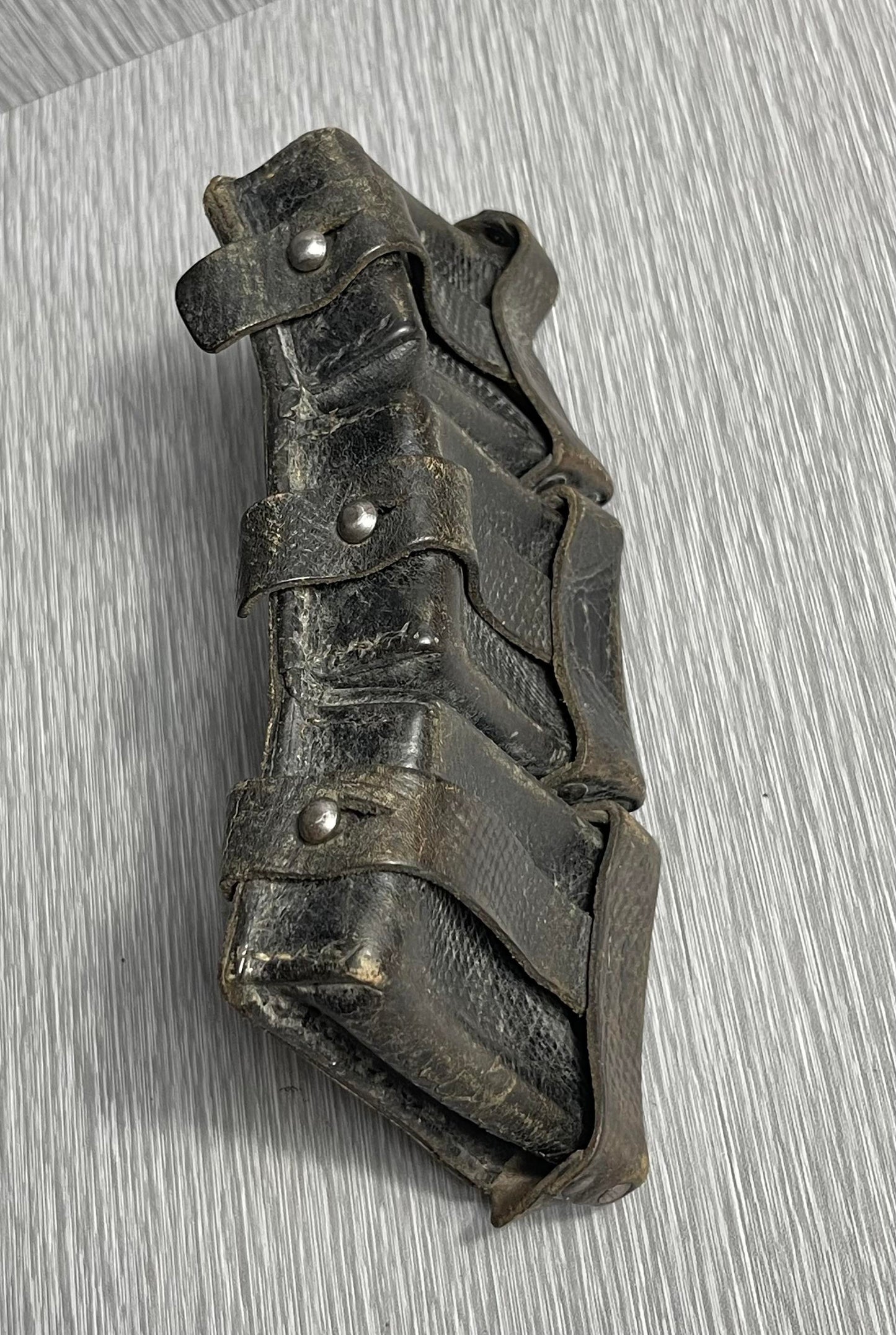 GERMAM WW2 LATE TYPE NAMED K98 RIFLE AMMUNITION POUCH