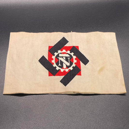 GERMAN WW2 TENO BEVO ARMBAND GES.GESCH H&F MARKED